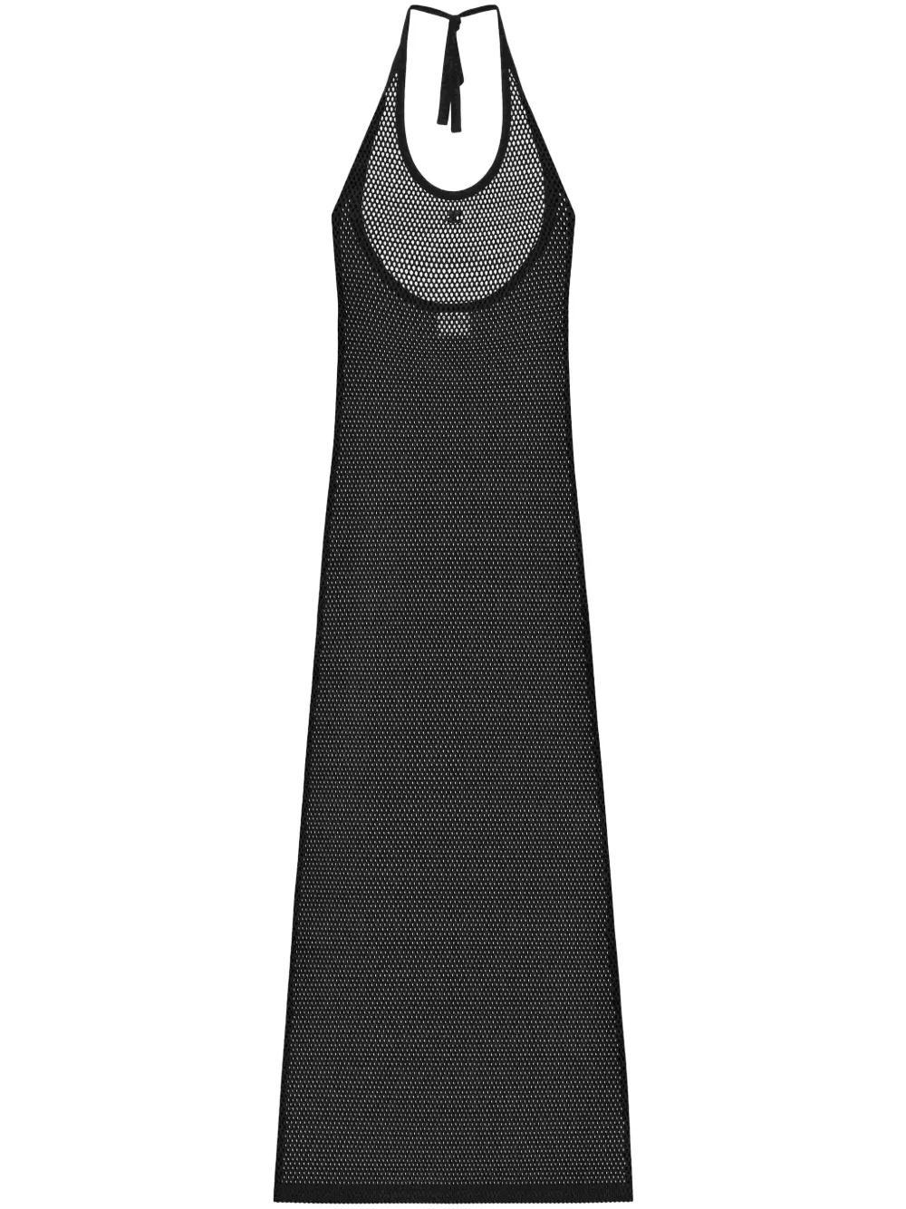 COURRÈGES Holistic Midi Dress In Black Product Image