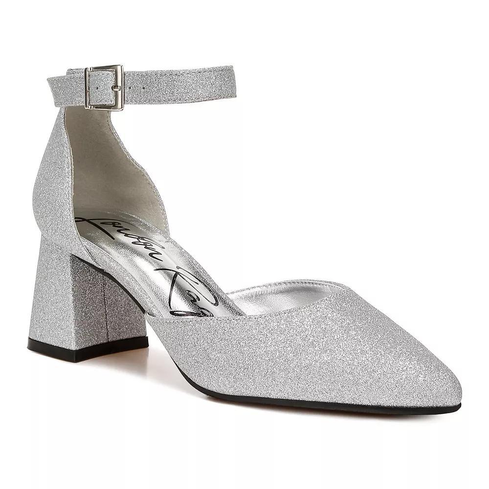 London Rag Taznia Women's Heeled Sandals, Size: 10, Silver Product Image