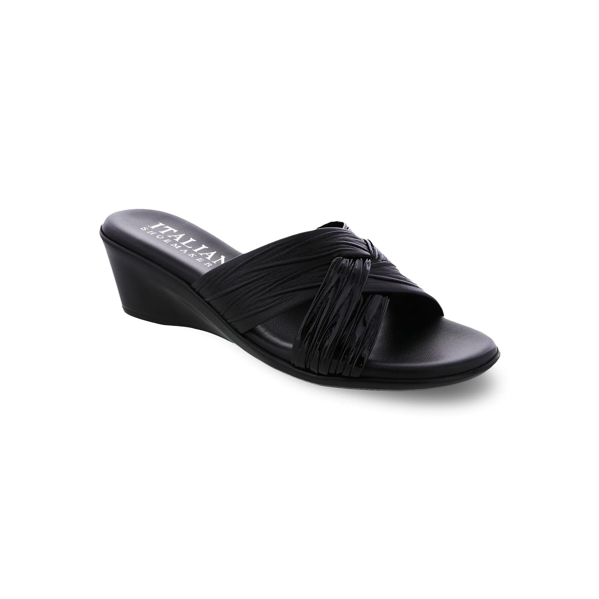 Italian Shoemakers Saylor Womens Wedge Sandals Product Image