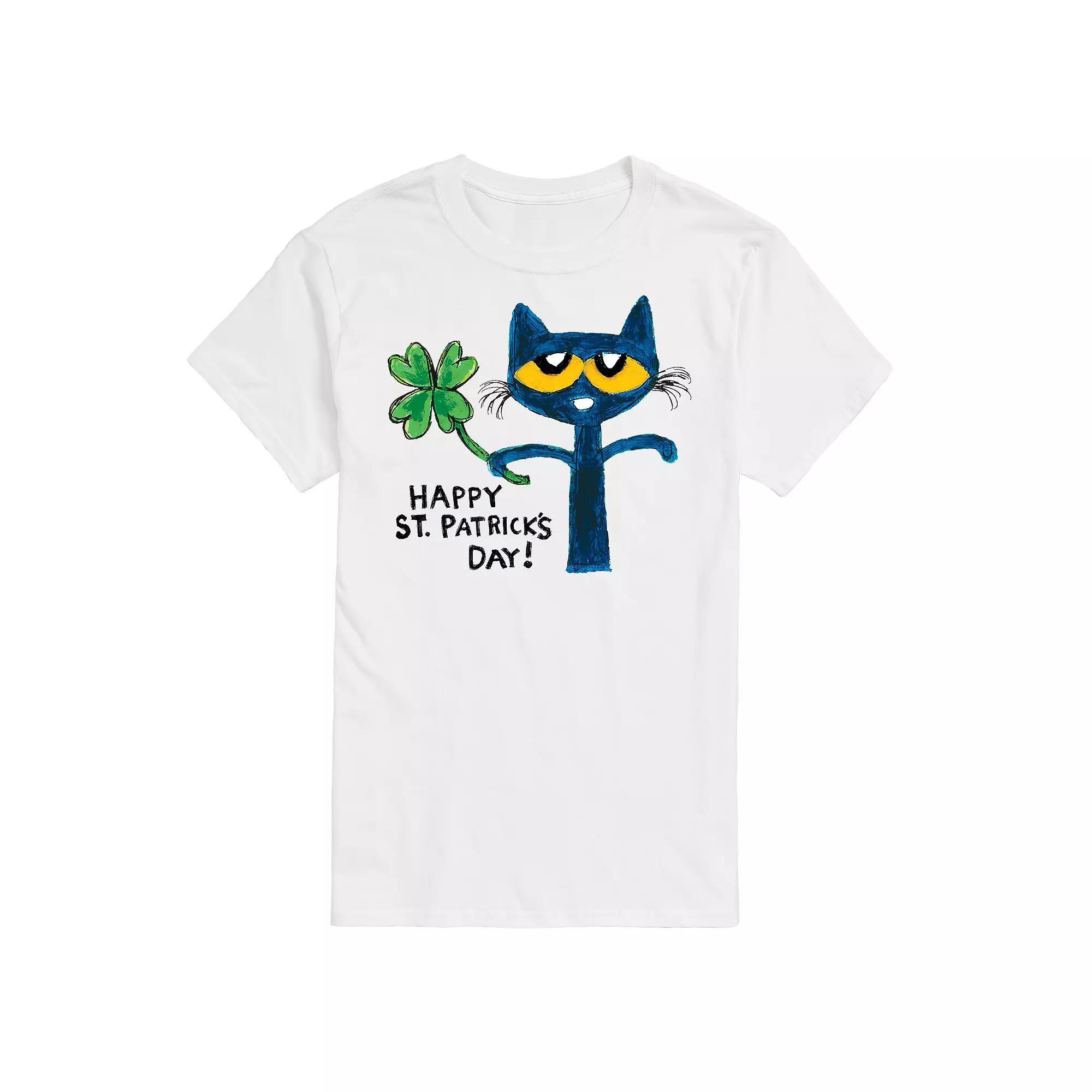 Big & Tall Pete The Cat Happy St Patricks Day, Mens Product Image
