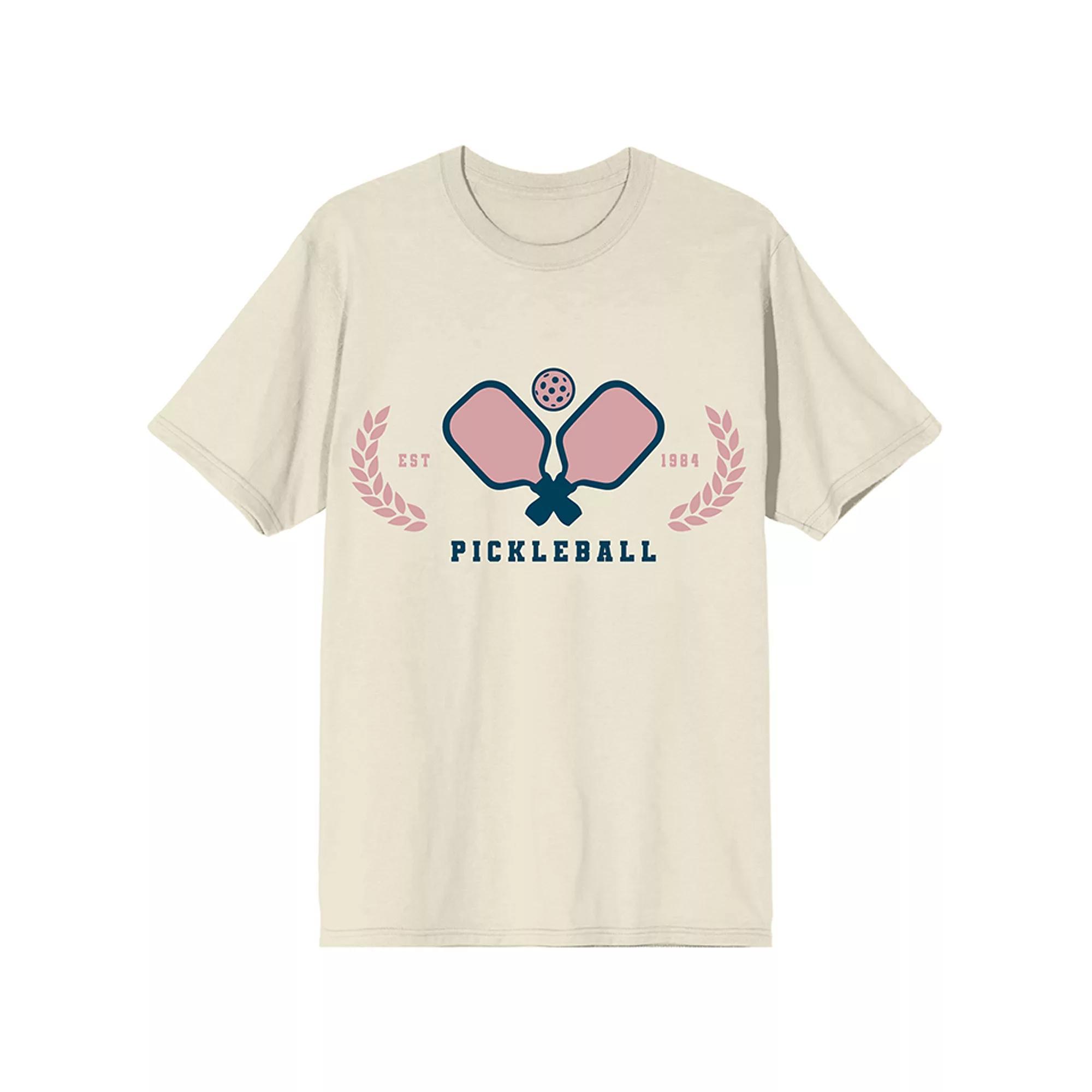 Men's Pickleball League Graphic Tee, Size: Medium 30, Beige Product Image