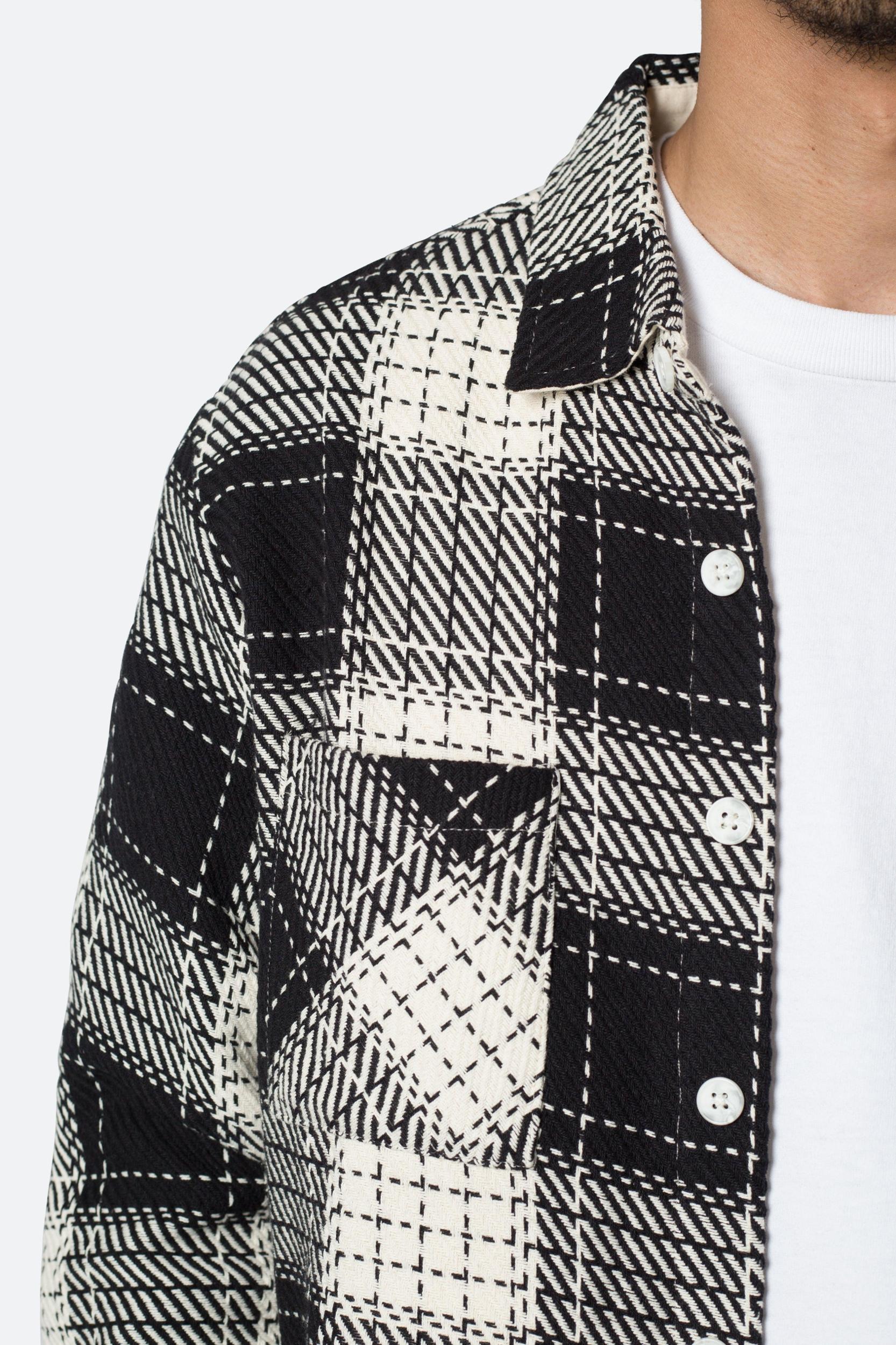 Classic Flannel Shirt - Black Product Image