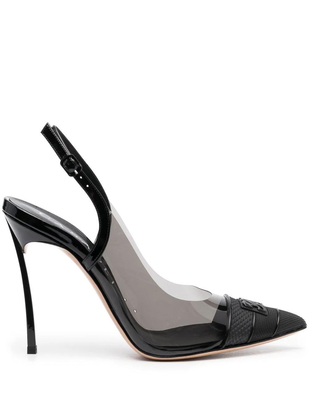 CASADEI Blade Fluo Pumps In Black Product Image
