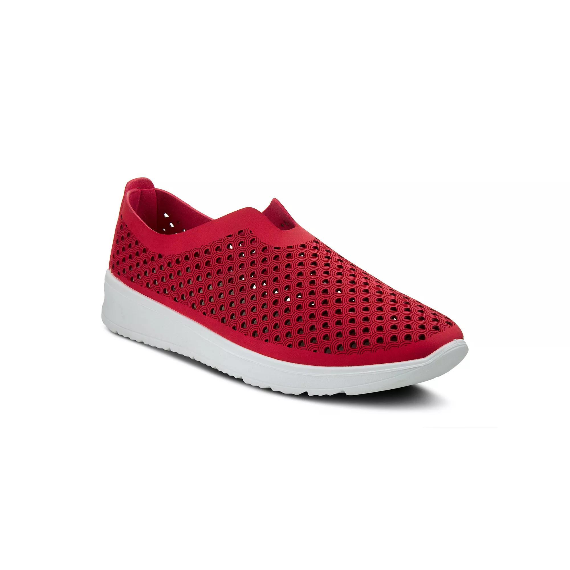 Flexus by Spring Step Centrics Women's Slip-On Shoes, Size: 38, Blue Product Image