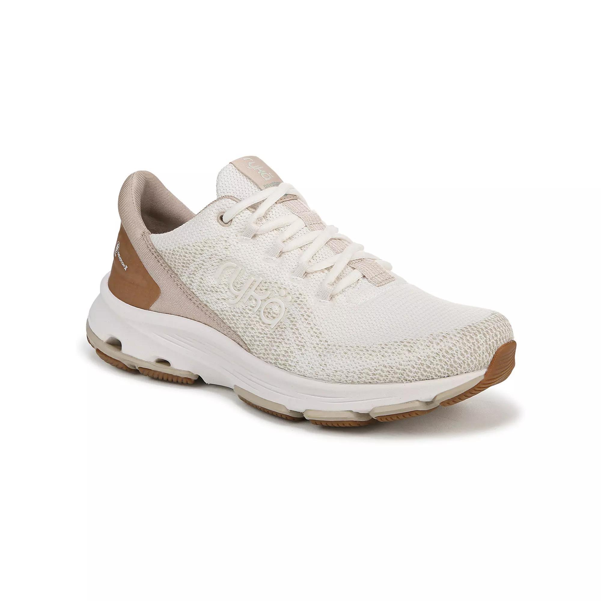 Ryka Devotion X One Planet Women's Walking Sneakers, Size: 8.5 Wide, Gardenia White Product Image