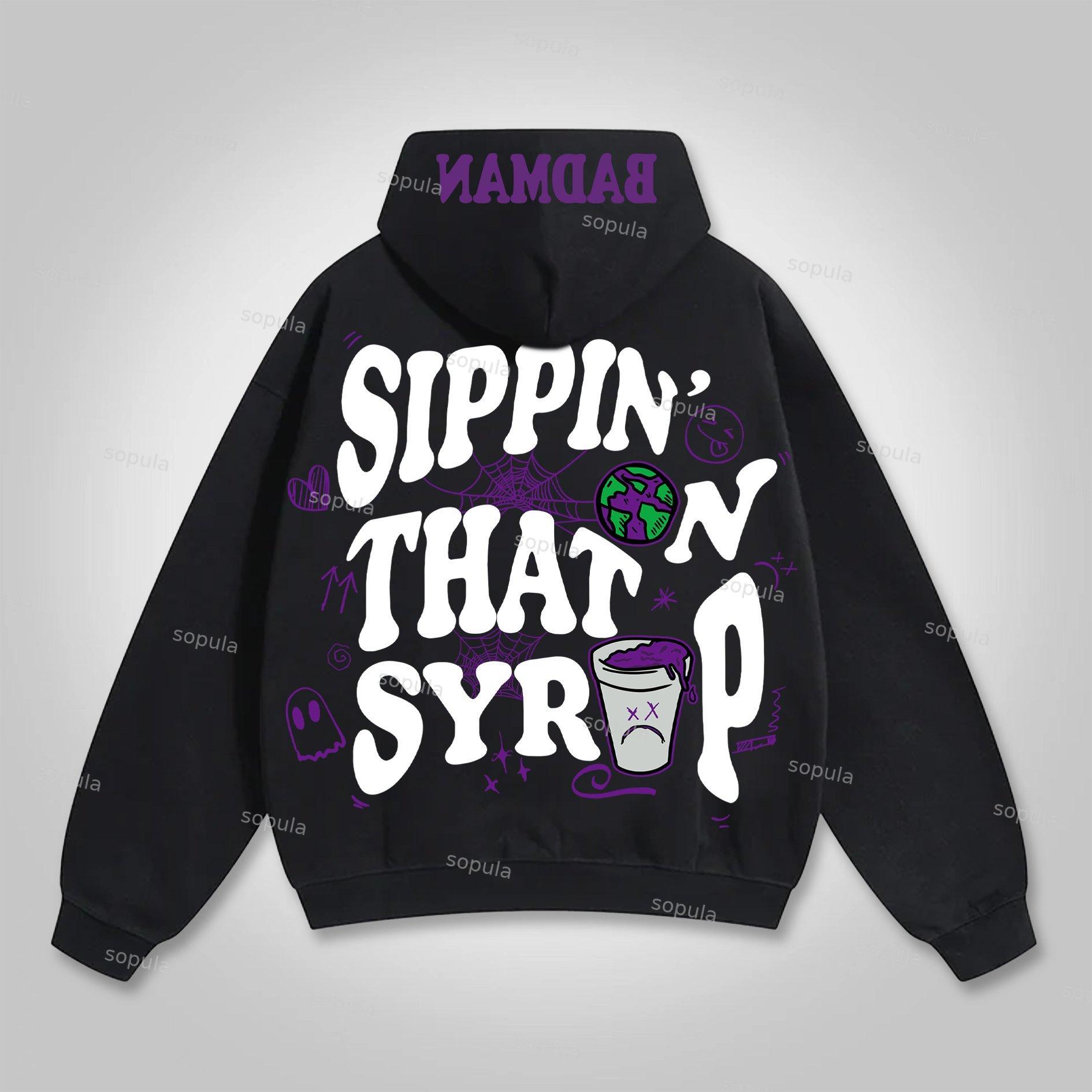 Your Cough Matters Print Graphic Hoodie Product Image