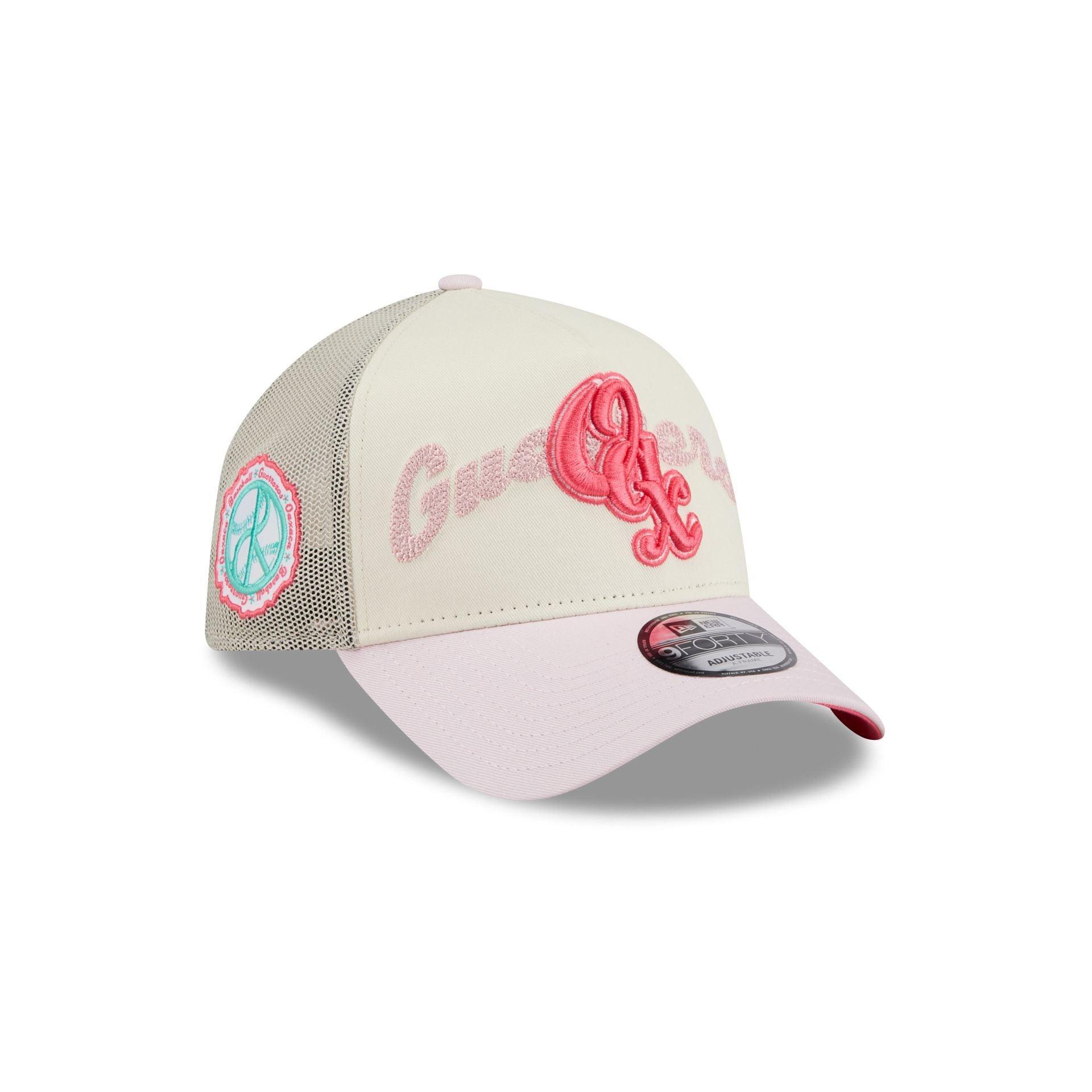 Guerreros de Oaxaca Stacked Wordmark 9FORTY A-Frame Snapback Hat Male Product Image