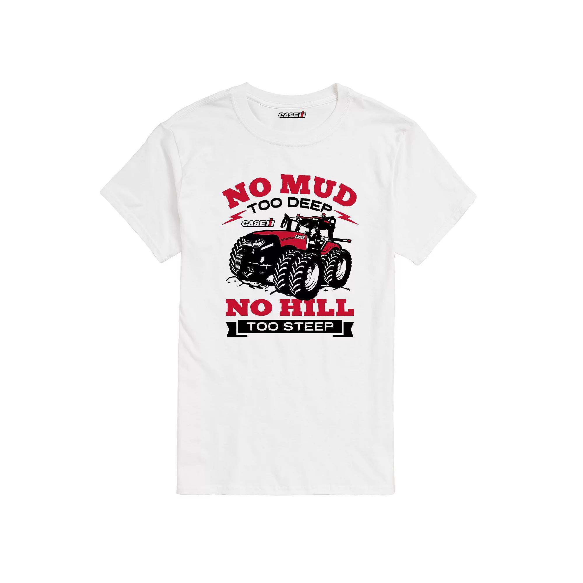 Mens Case IH No Mud Too Deep Graphic Tee Product Image