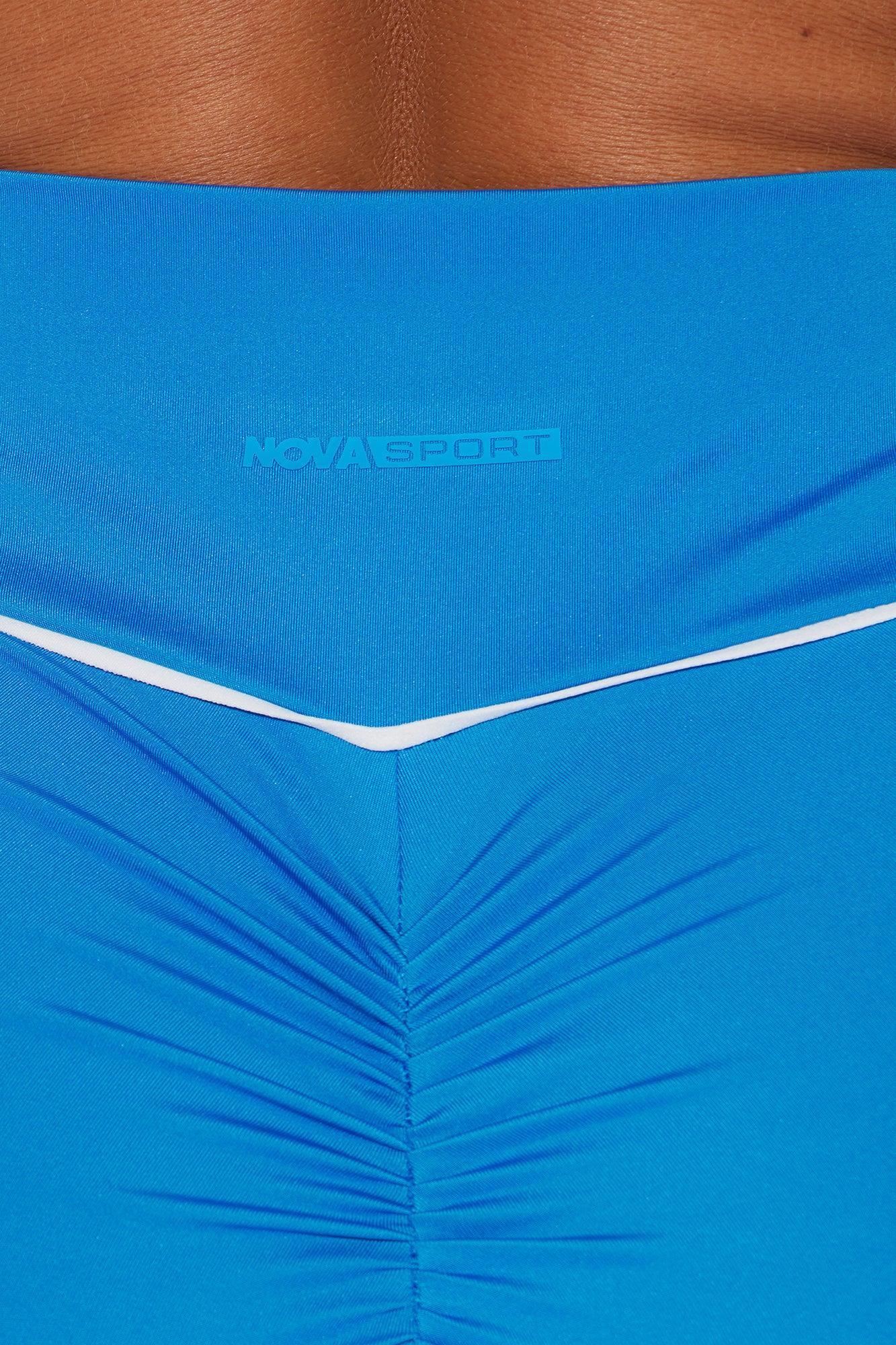 Bike Babe Elevate Active Legging - CobaltBlue Product Image
