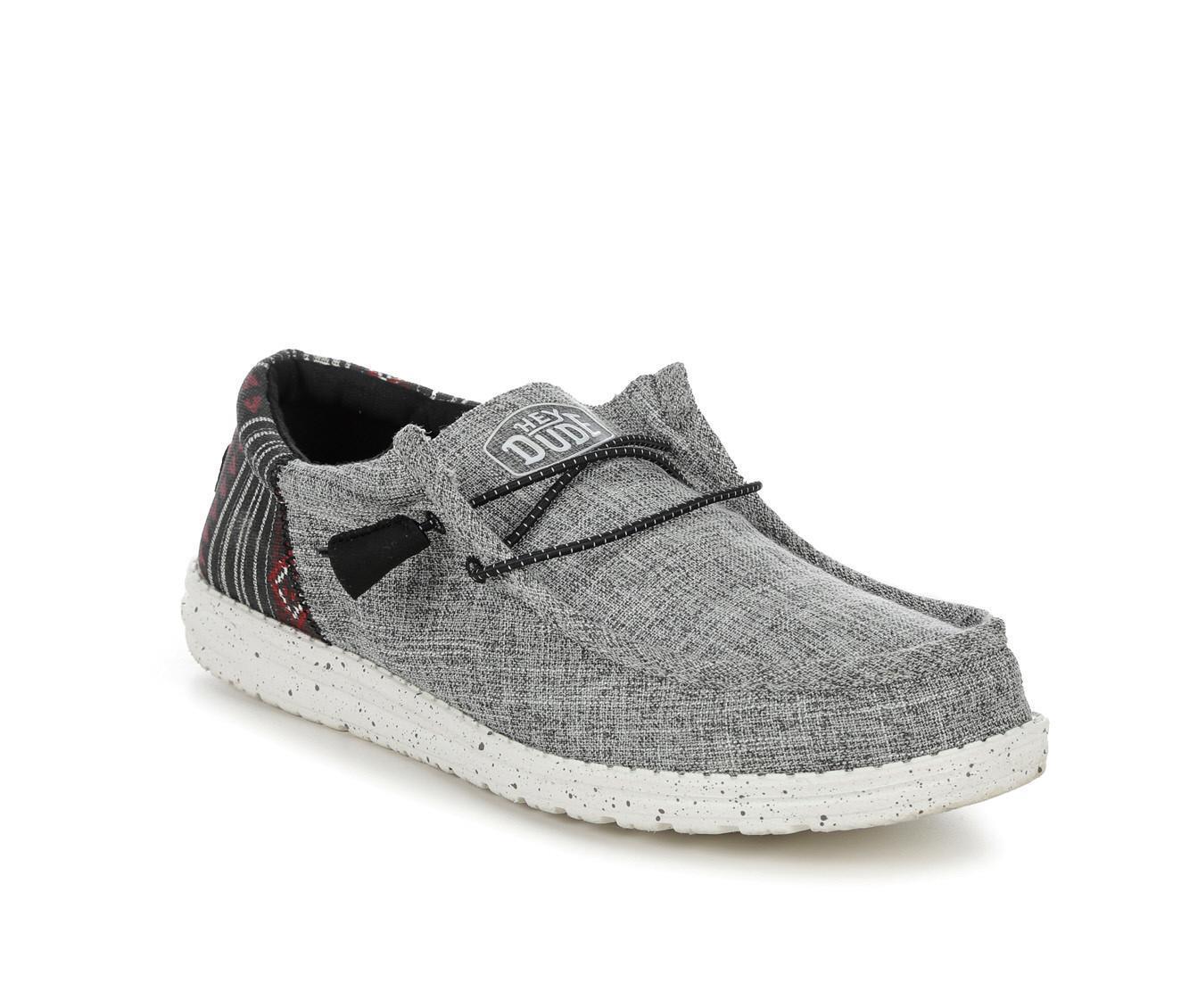 Men's HEYDUDE Wally Funk Jacquard Casual Shoes Product Image