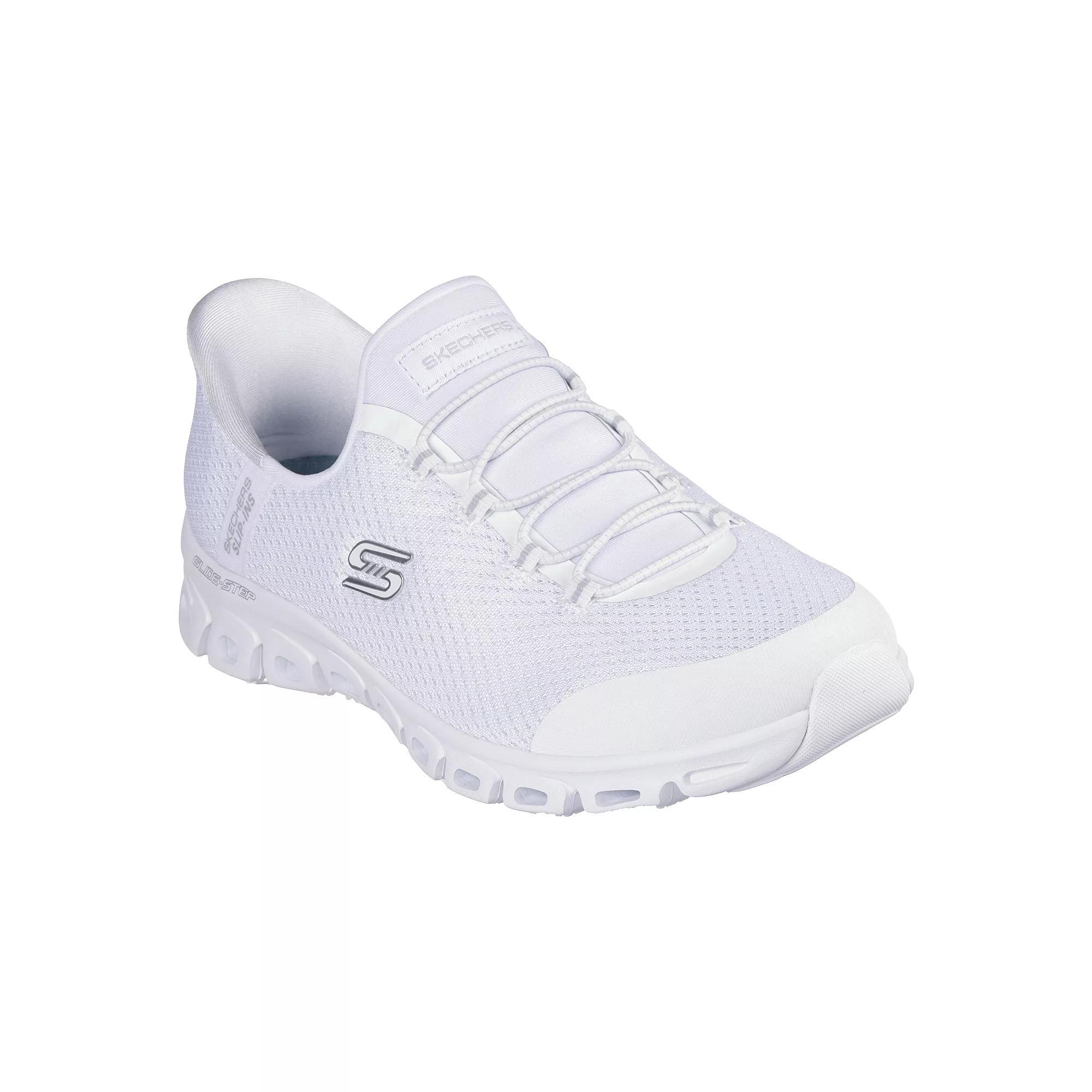 Skechers Hands Free Slip-ins® Glide-Step® Pursuit Women's Sneakers, Size: 7.5, White Product Image