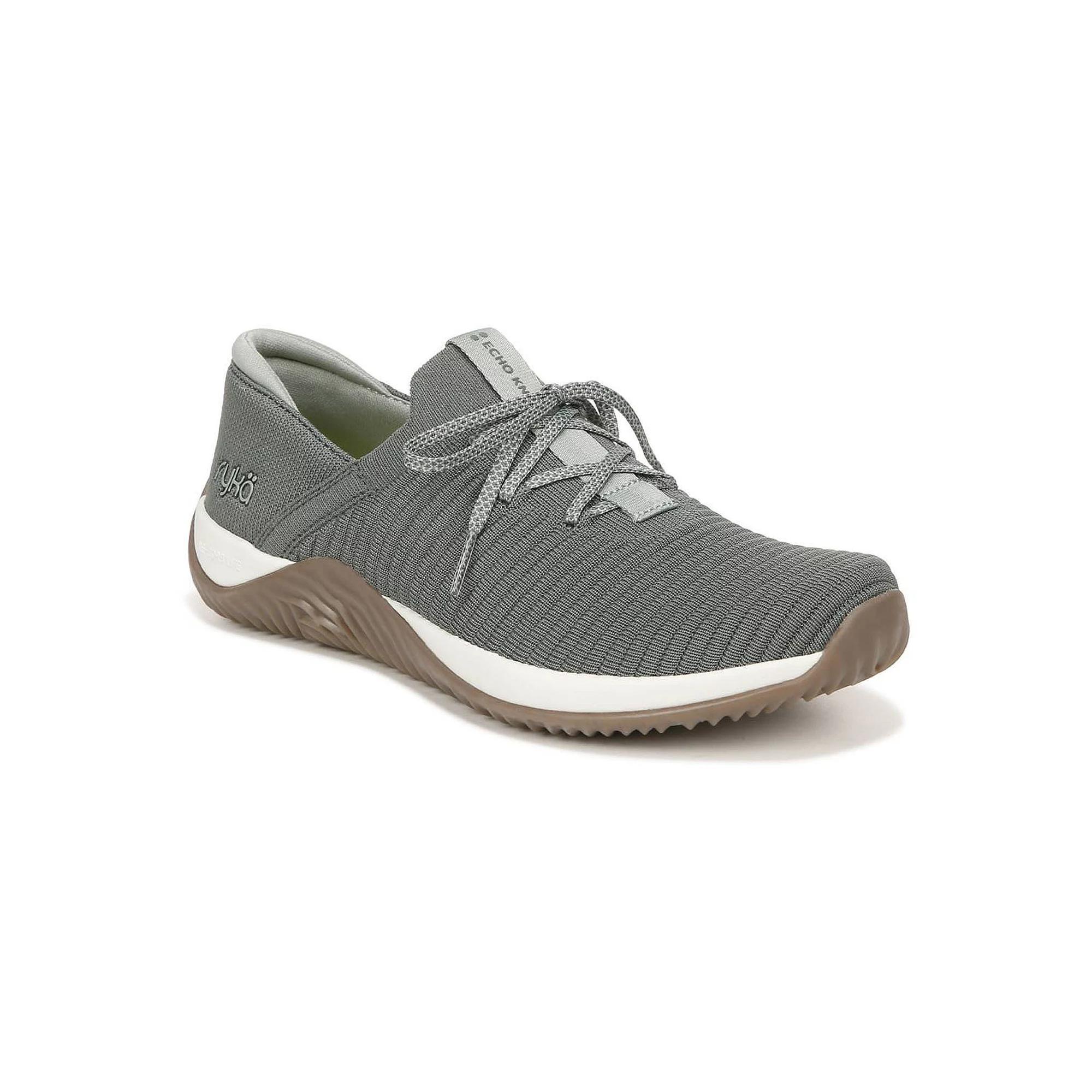 Ryka Echo Knit Fit Women's Sneakers, Size: 8 Wide, Green Green Product Image
