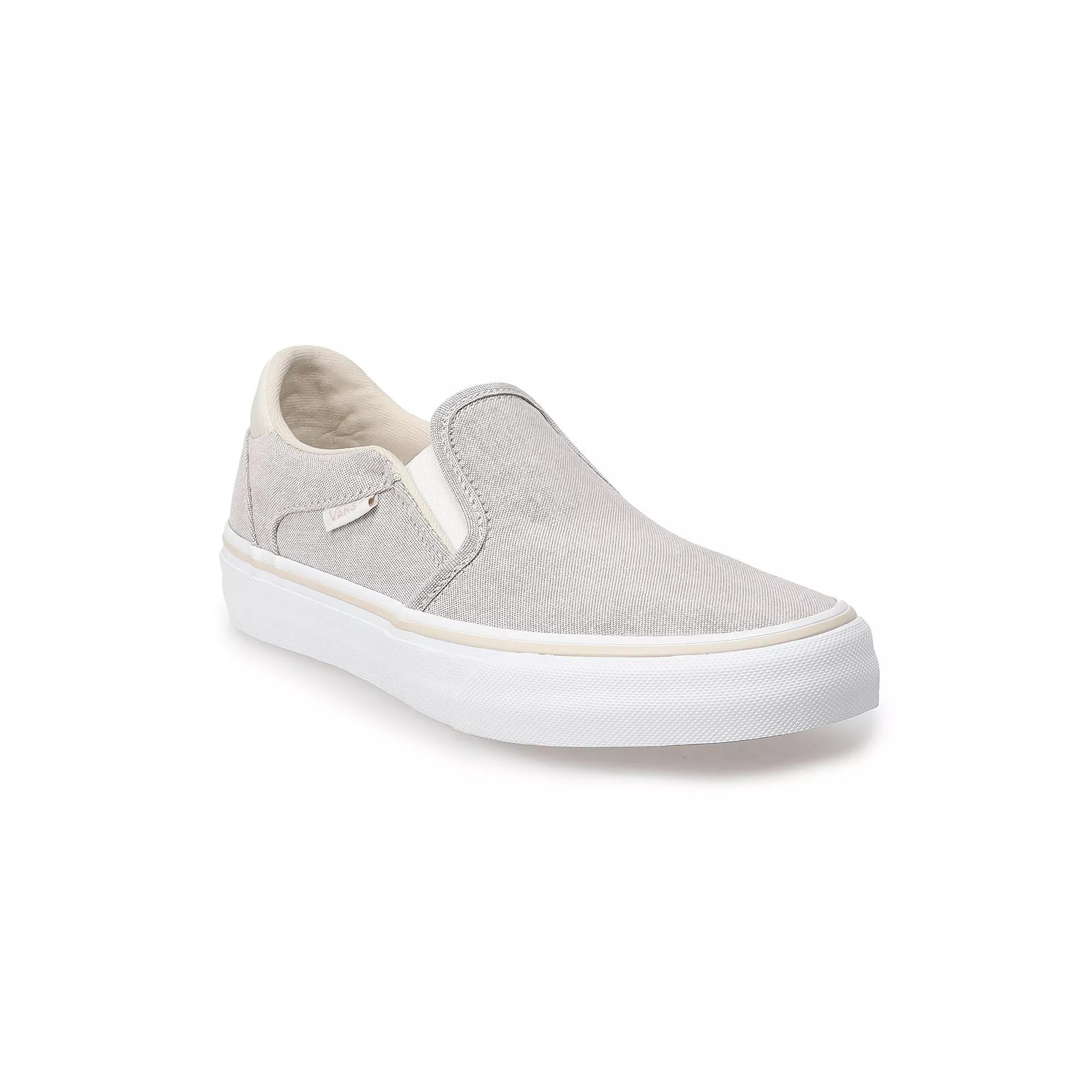Vans Asher DX Womens Slip-On Shoes Brown Product Image