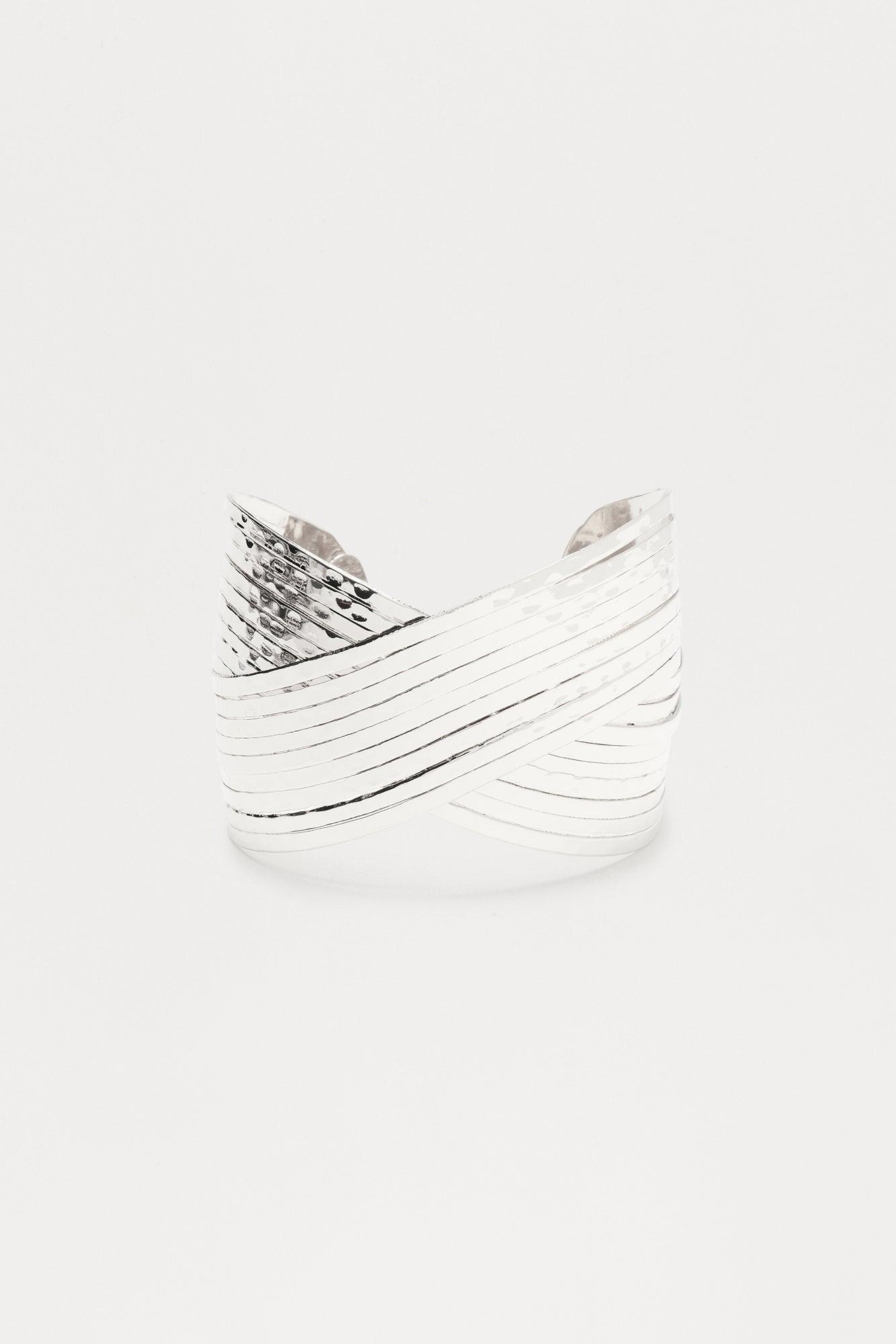 Double Take Cuff Bracelet - Silver Female Product Image