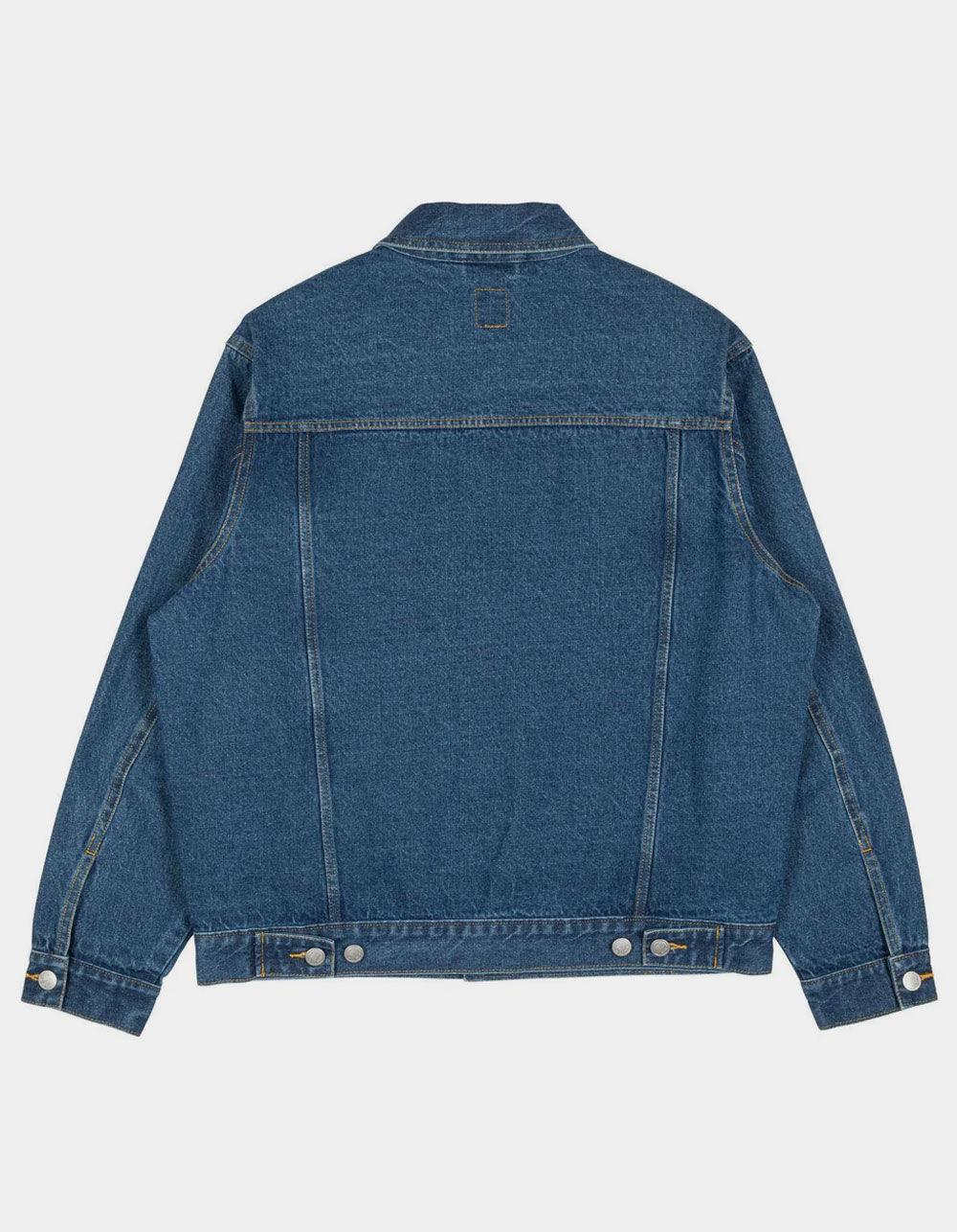 SANTA CRUZ SCS Mens Denim Jacket - BLUE Product Image