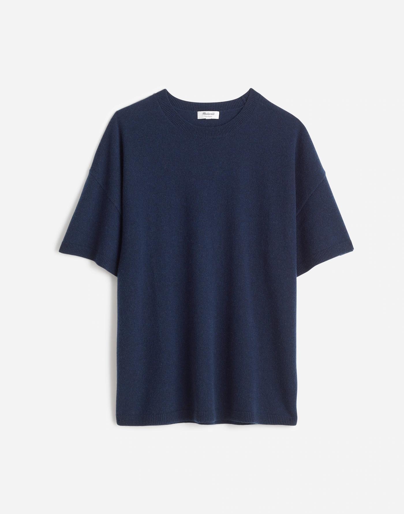 Cashmere Oversized Sweater Tee Product Image