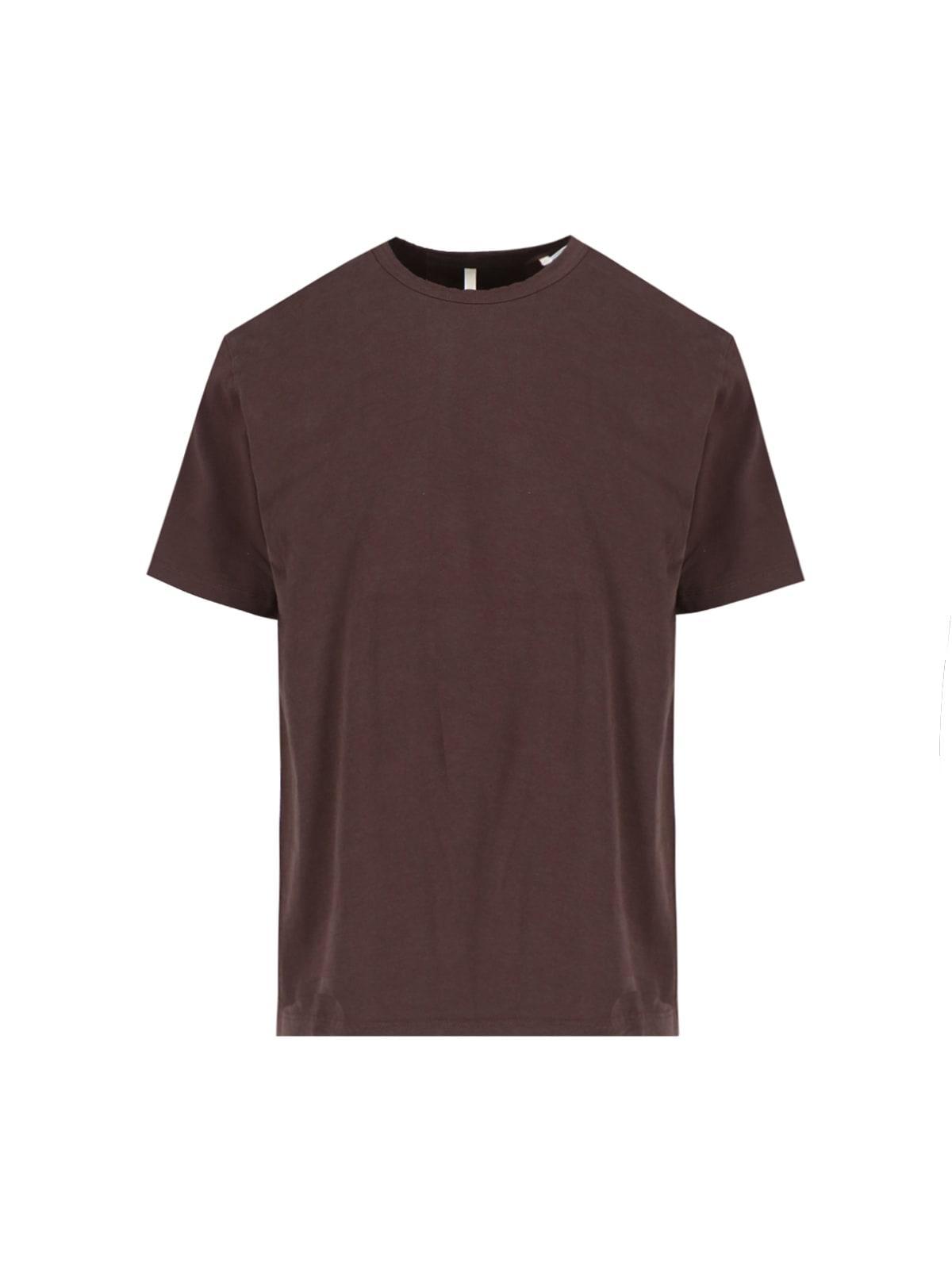 SUNFLOWER Basic T-shirt In Brown Product Image