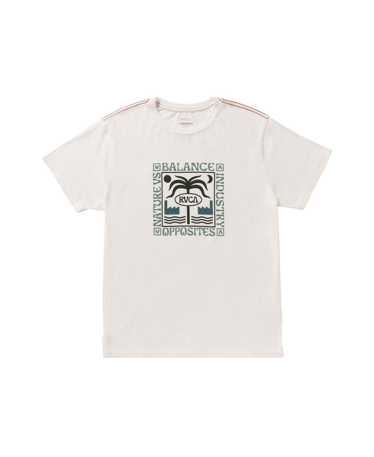 Rvca Mens Morocco Palm Short Sleeve T-Shirt Product Image