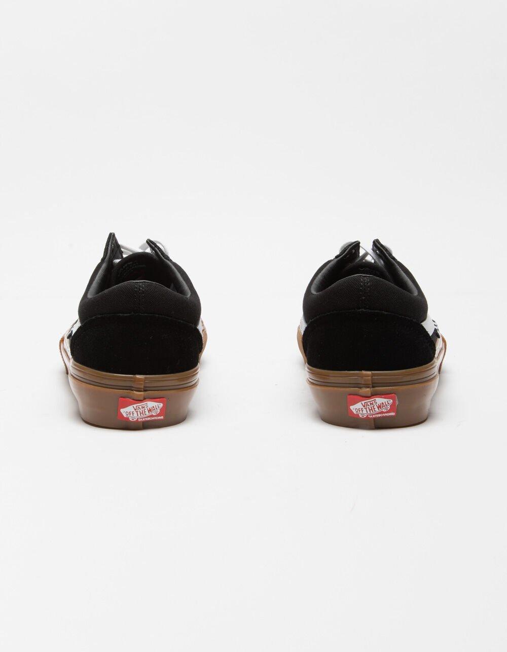 VANS Skate Black & Gum Old Skool Mens Shoes Product Image