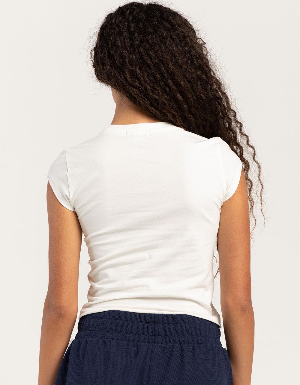 RSQ Womens Cupcake Baby Tee - CREAM Product Image