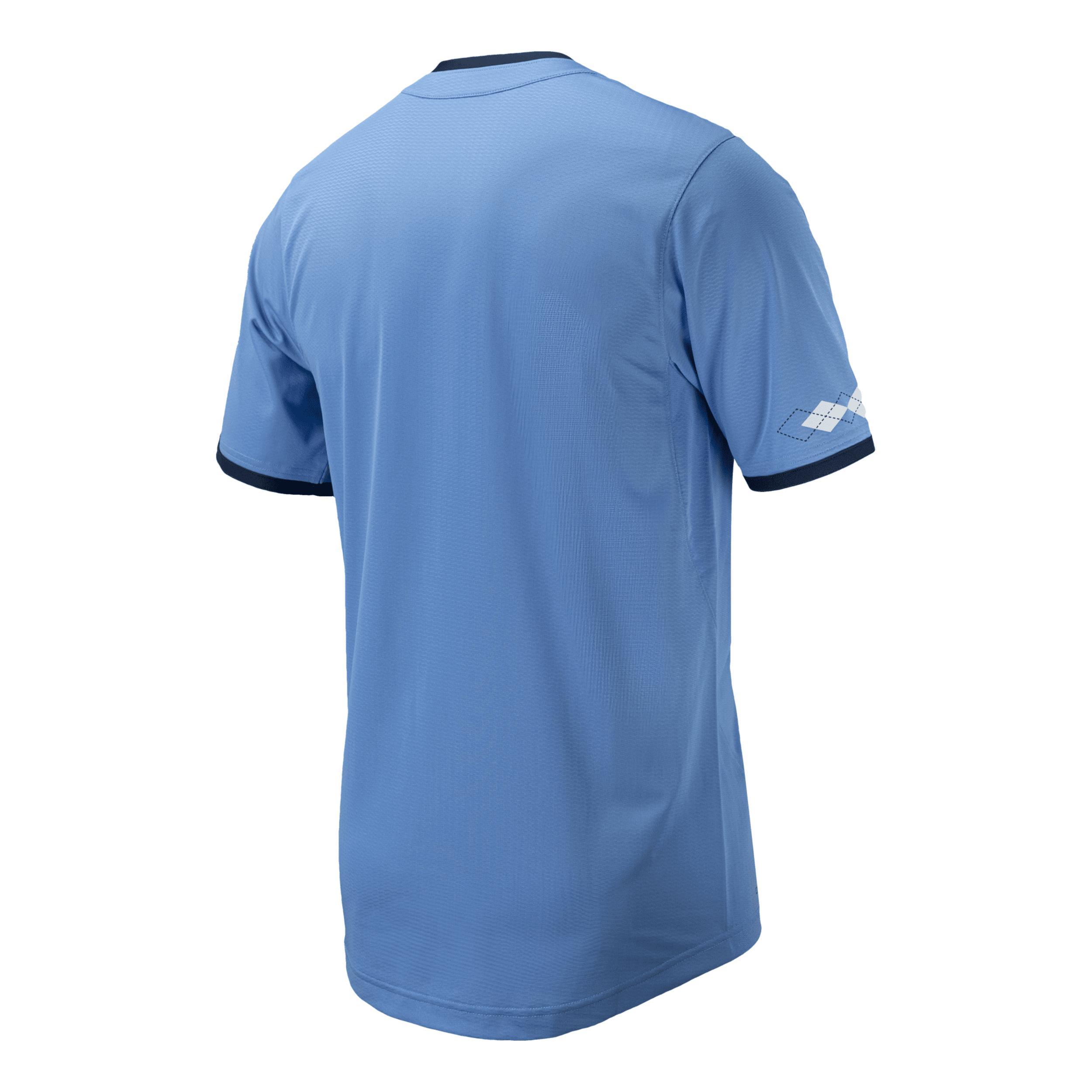 Men's Nike Carolina Blue North Carolina Tar Heels Replica Full-Button Baseball Jersey, Size: XL, Light Product Image