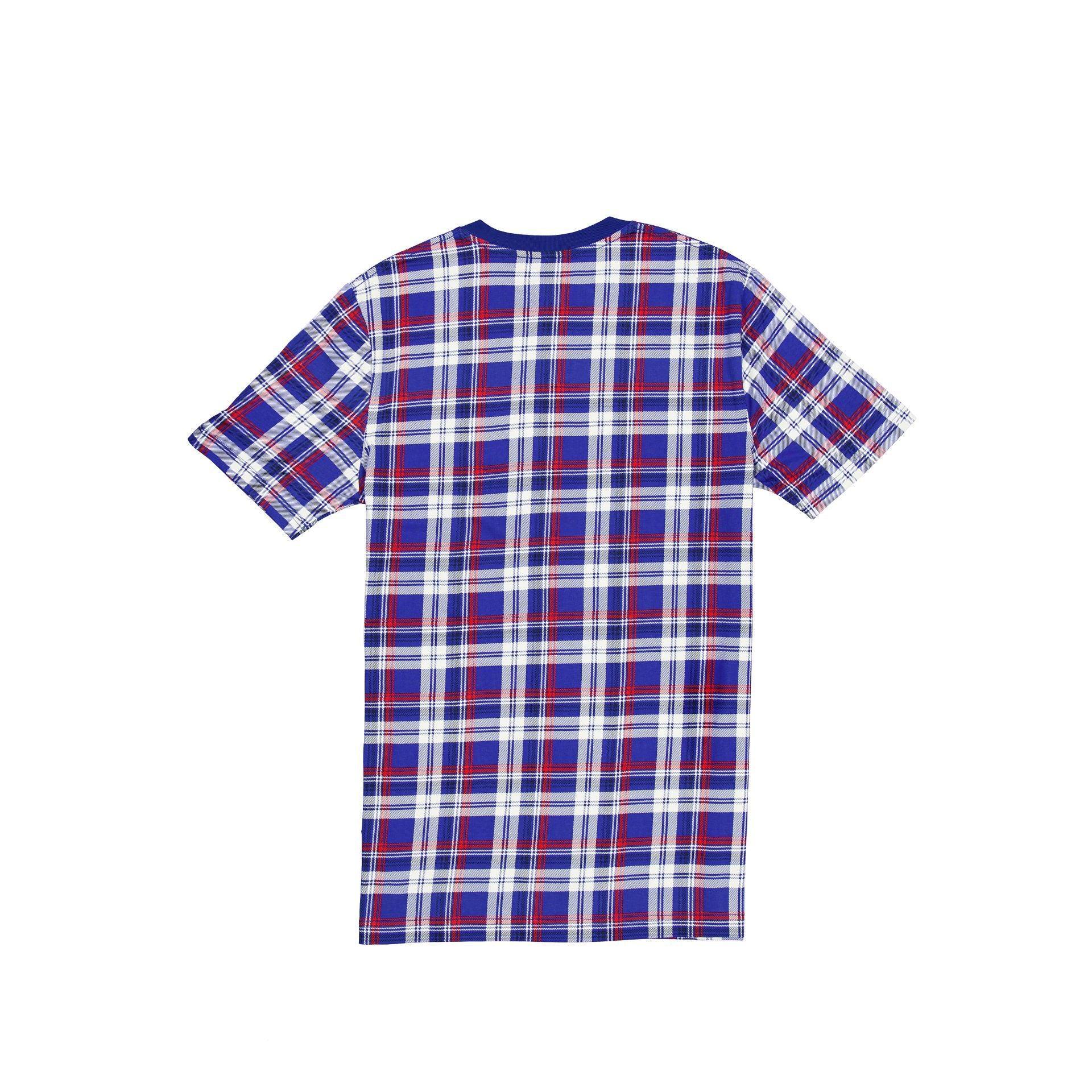 Miami Dolphins 3rd Down Plaid T-Shirt Male Product Image
