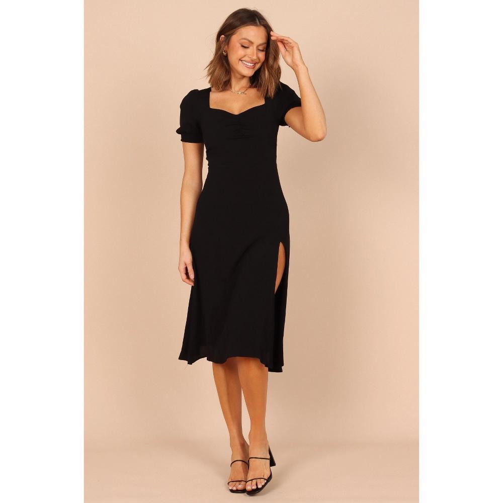 Petal and Pup Womens Franklin Dress - Ebony 4 Product Image