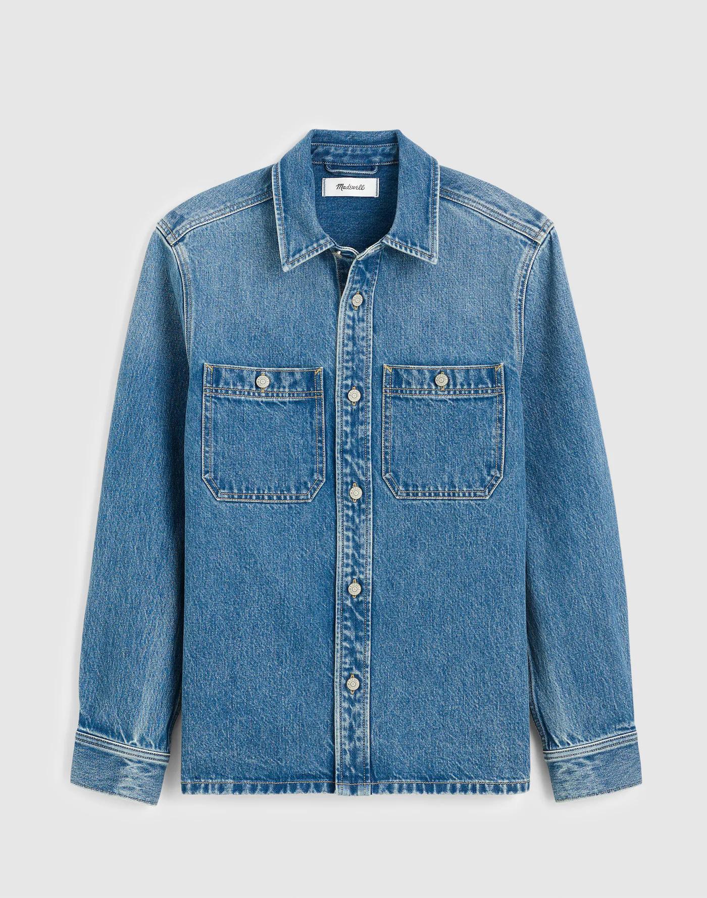 Denim Shirt-Jacket Product Image