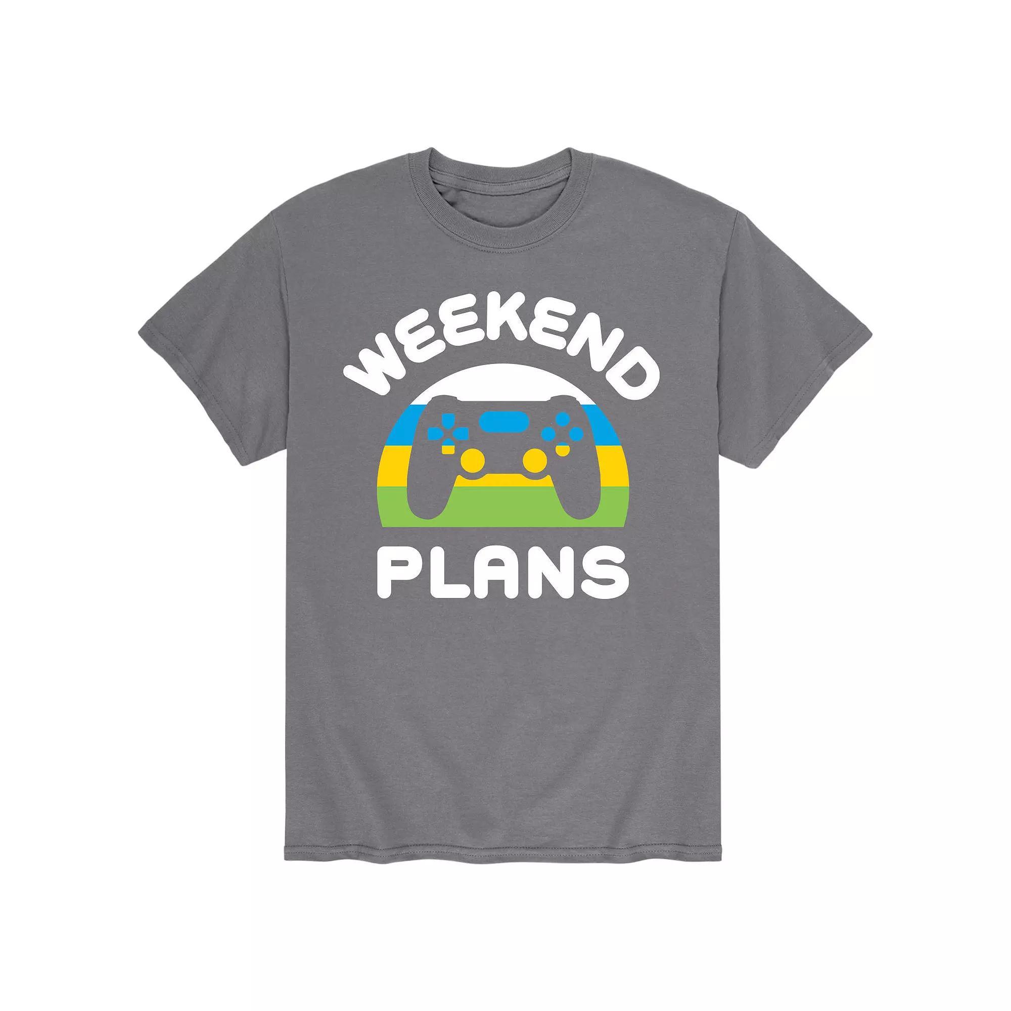 Mens Weekend Plans Tee Product Image