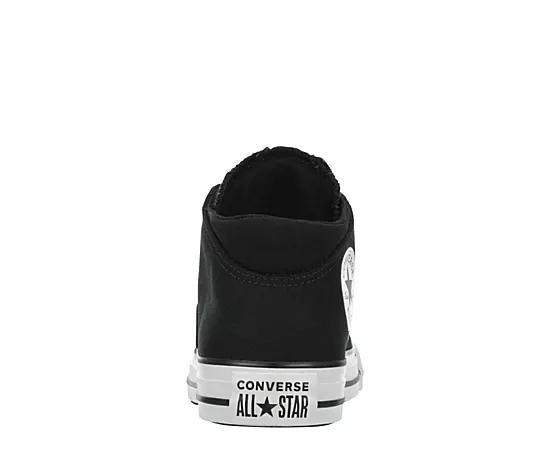 Women's Converse Chuck Taylor All Star Madison Mid Sneakers, Size: 10, Black White Product Image