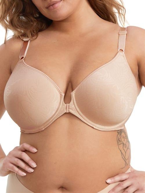 Bali Comfort Revolution Full-Figure Front-Closure Shaping Underwire Bra DF3P66, Womens Product Image