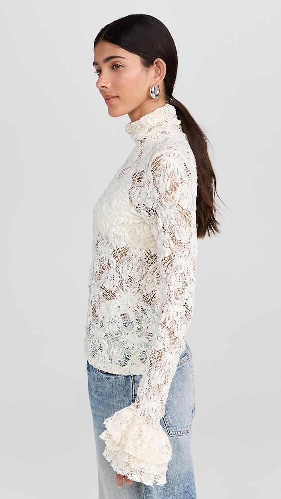 MSGM Lace Blouse | Shopbop Product Image