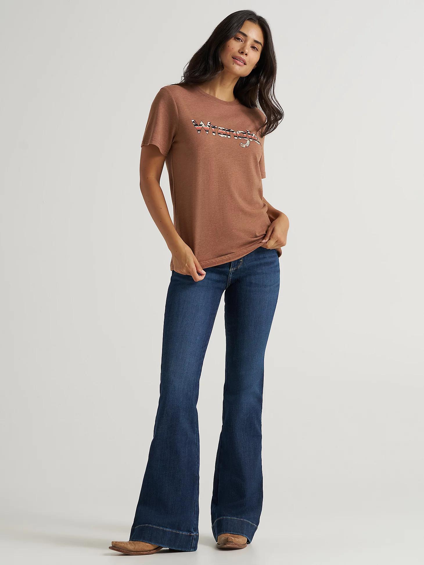 Women's Wrangler Kabel Logo Reg Fit Tee | Women's TOPS | Wrangler® Product Image