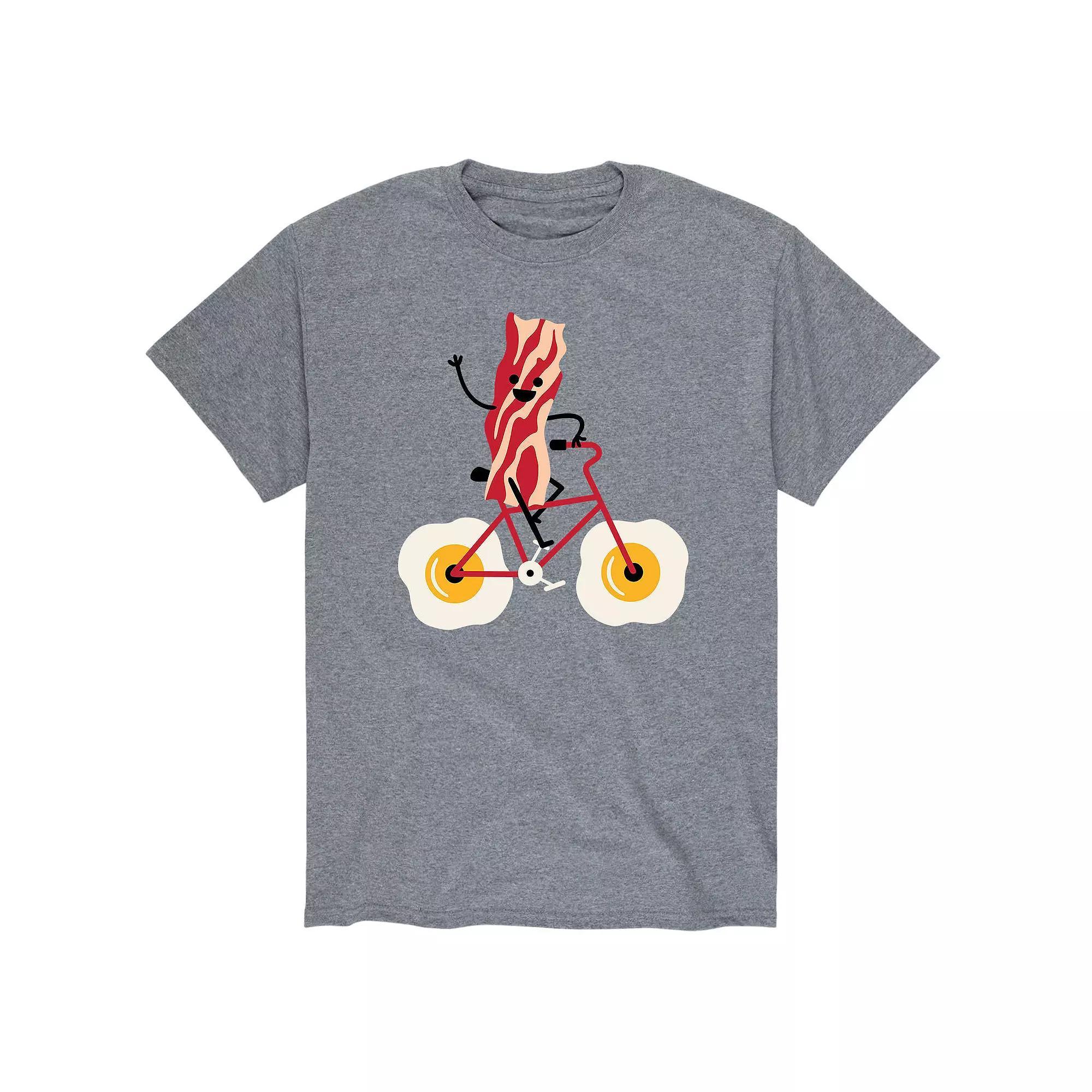 Mens Bacon Bike Tee Product Image