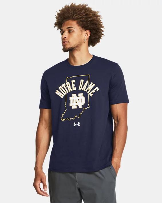 Men's UA Performance Cotton Collegiate Short Sleeve Product Image