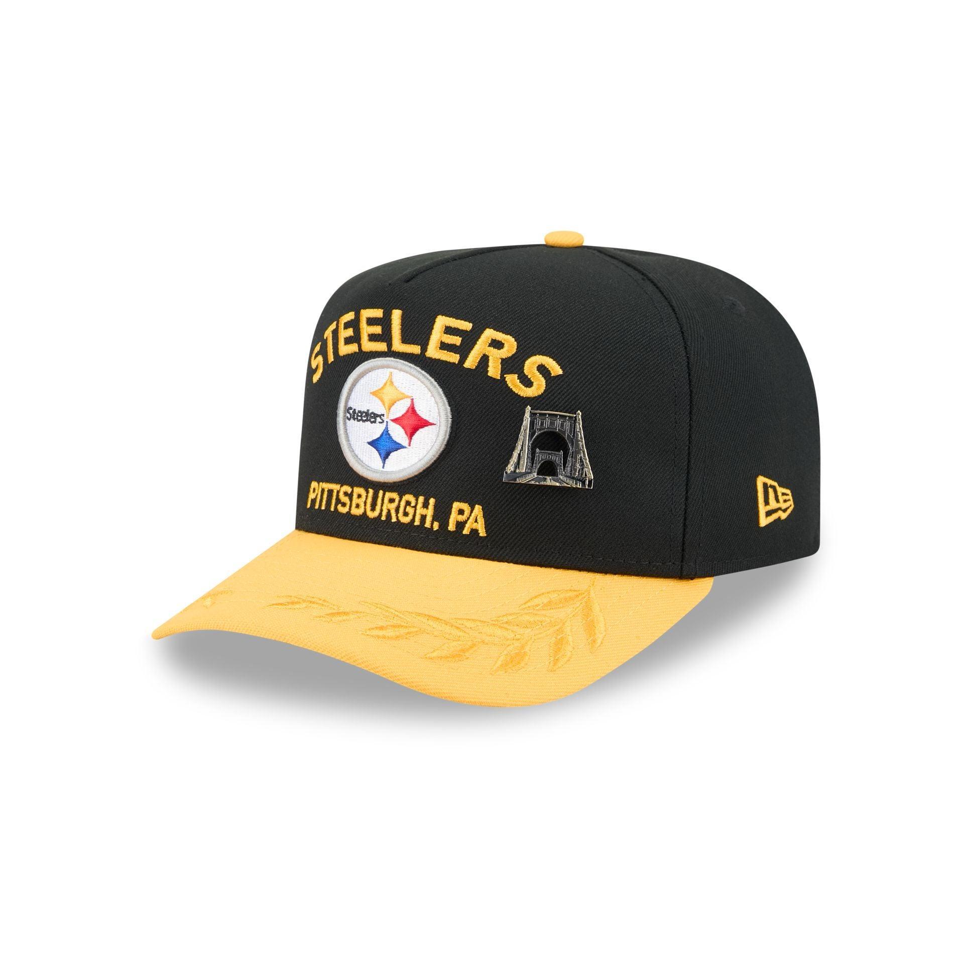 Pittsburgh Steelers 2025 Draft 59FIFTY A-Frame Fitted Hat Male Product Image