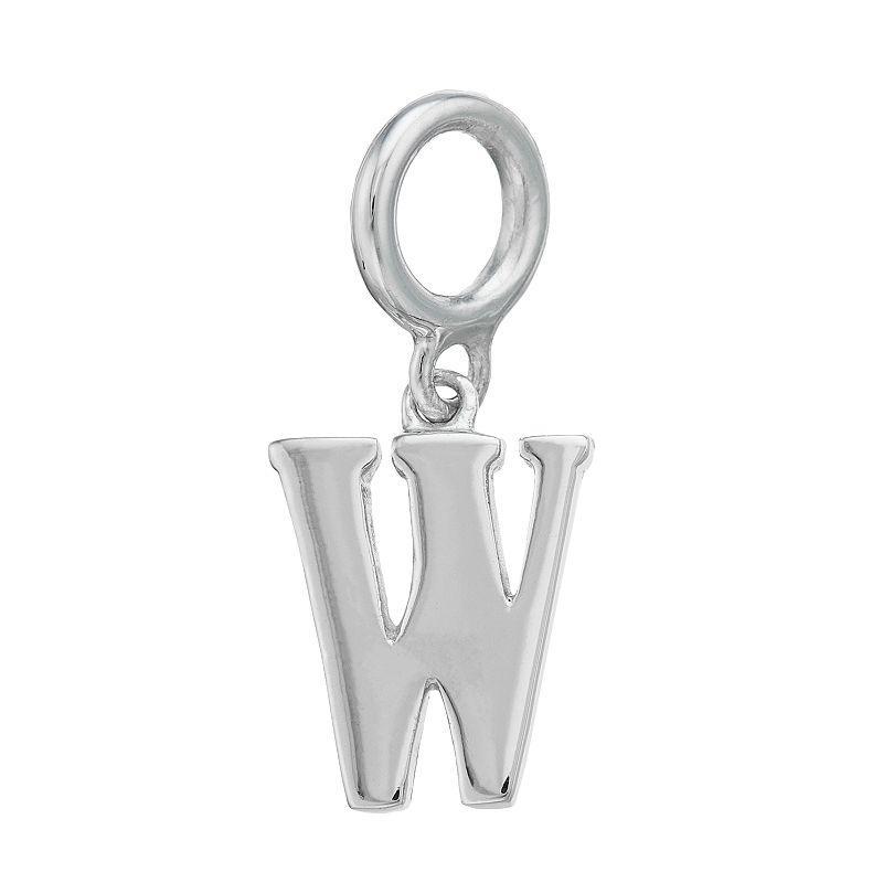 Lavish by TJM Sterling Silver Initial Letter Charm, Women's, Sterling Q Product Image