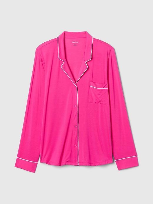 Modal Pajama Shirt Product Image