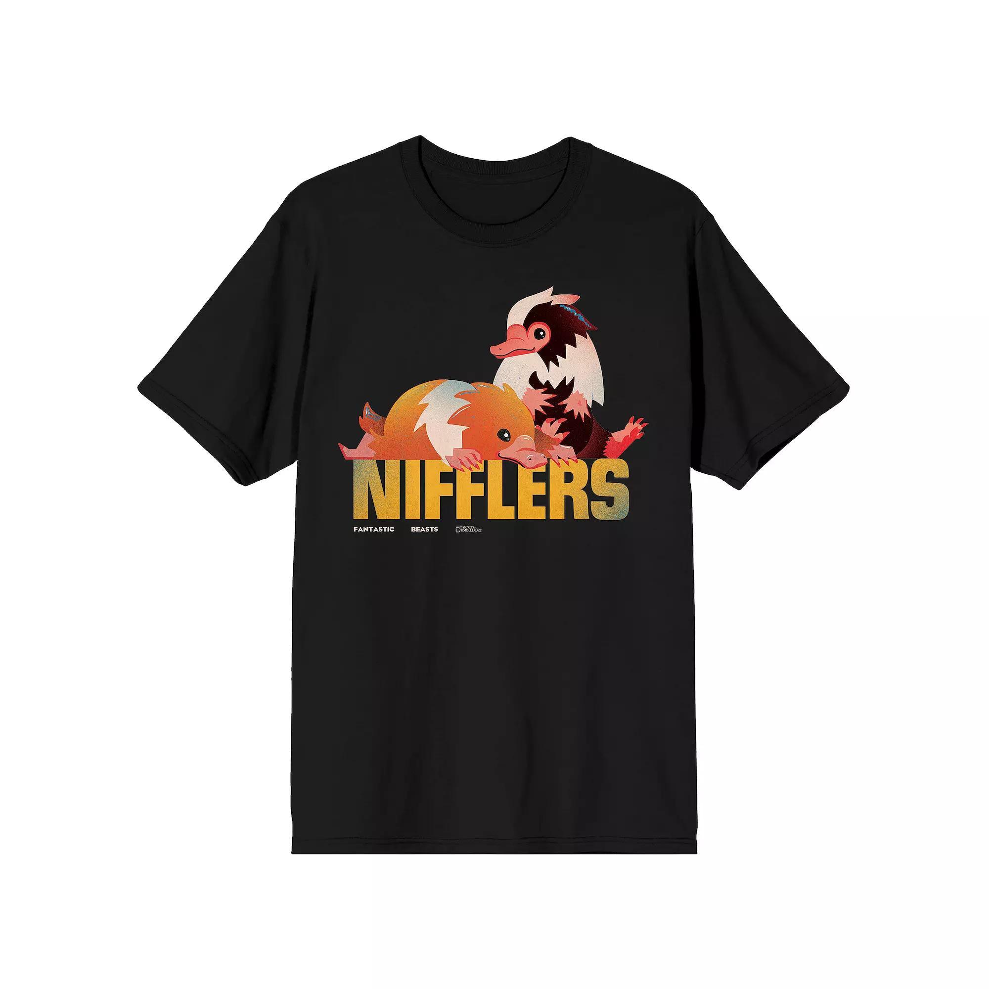 Men's Fantastic Beasts Nifflers Tee, Size: XXL, Black Product Image