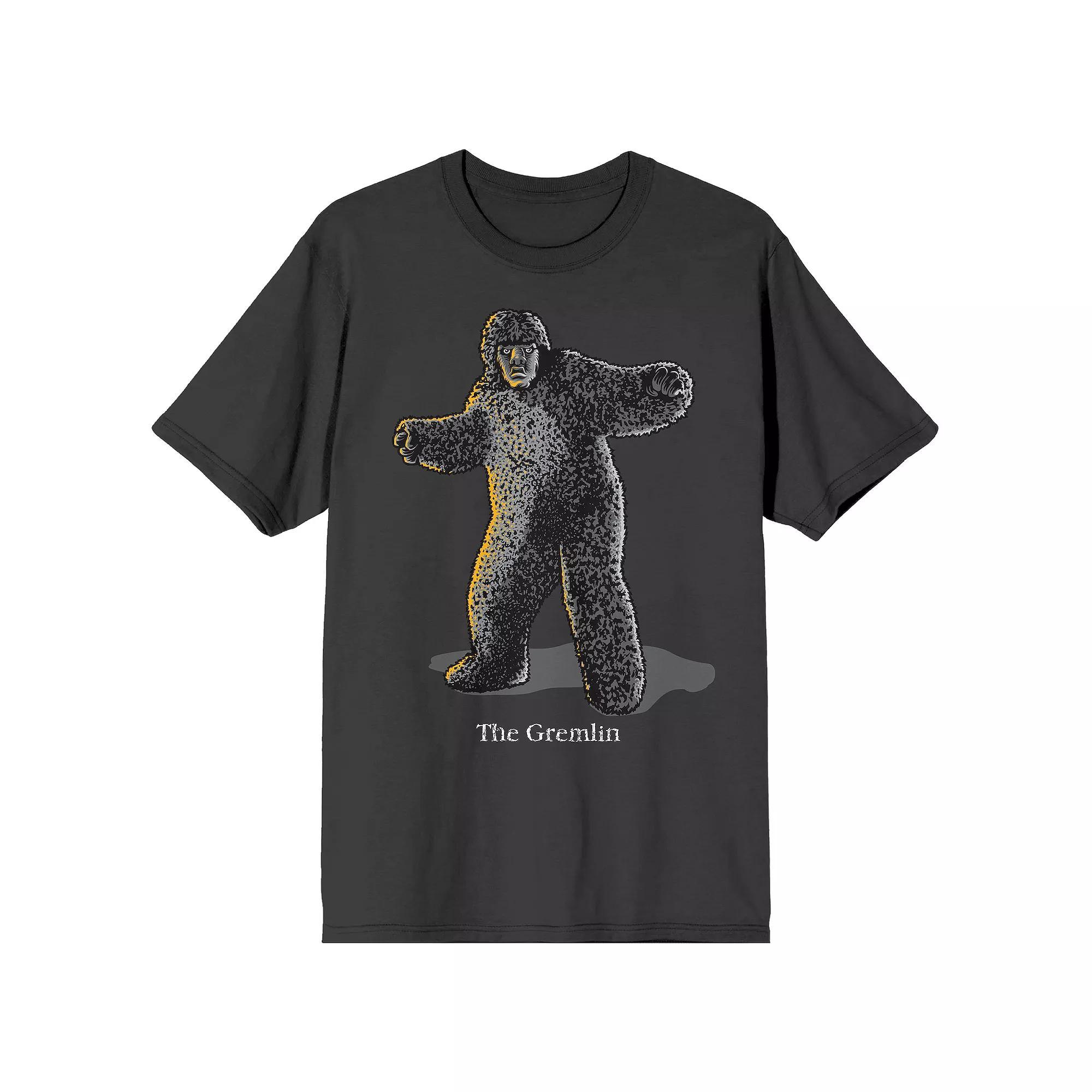 Men's Twilight Zone The Gremlin Graphic Tee, Size: XXL, Gray Product Image