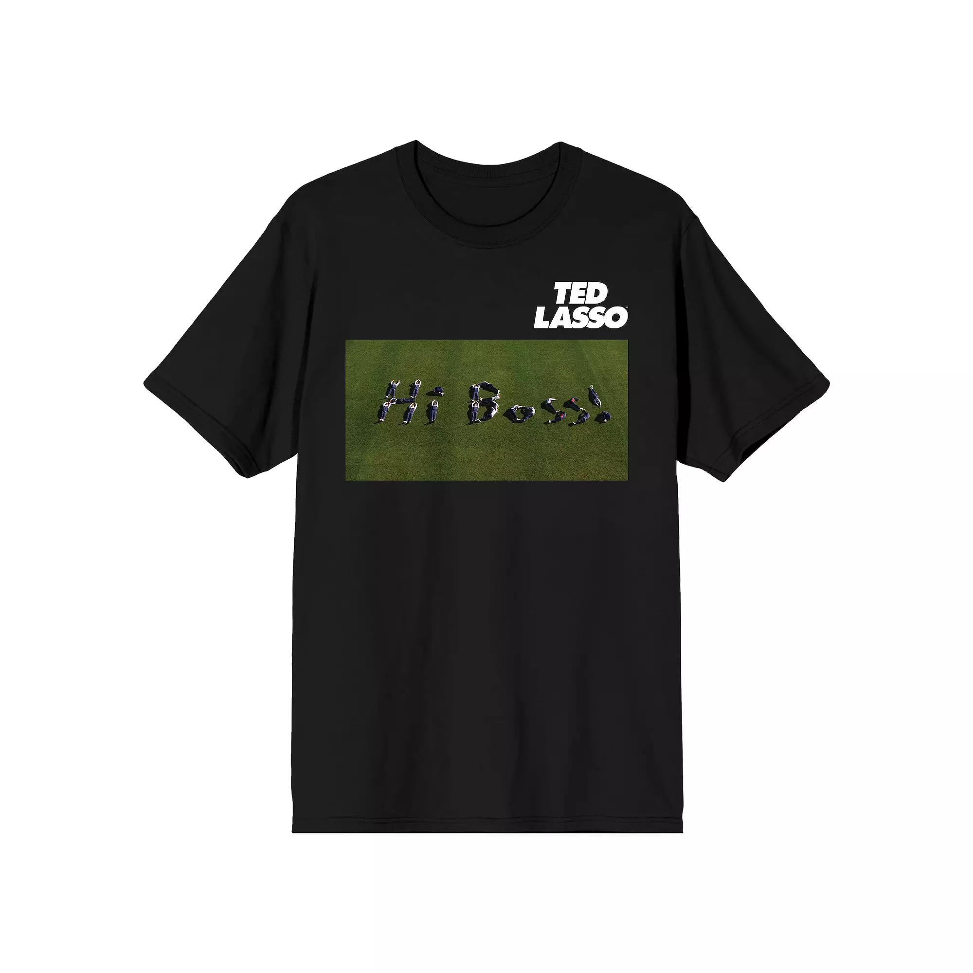 Men's Ted Lasso Hi Boss! Tee, Size: Small, Black Product Image