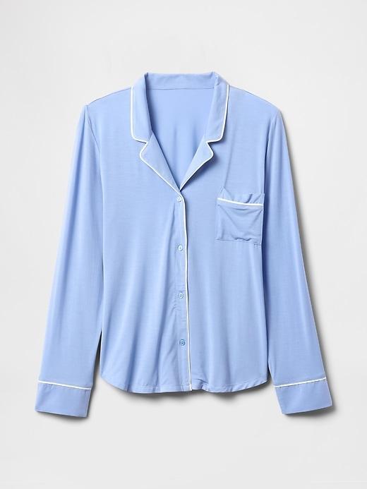 Modal Pajama Shirt Product Image