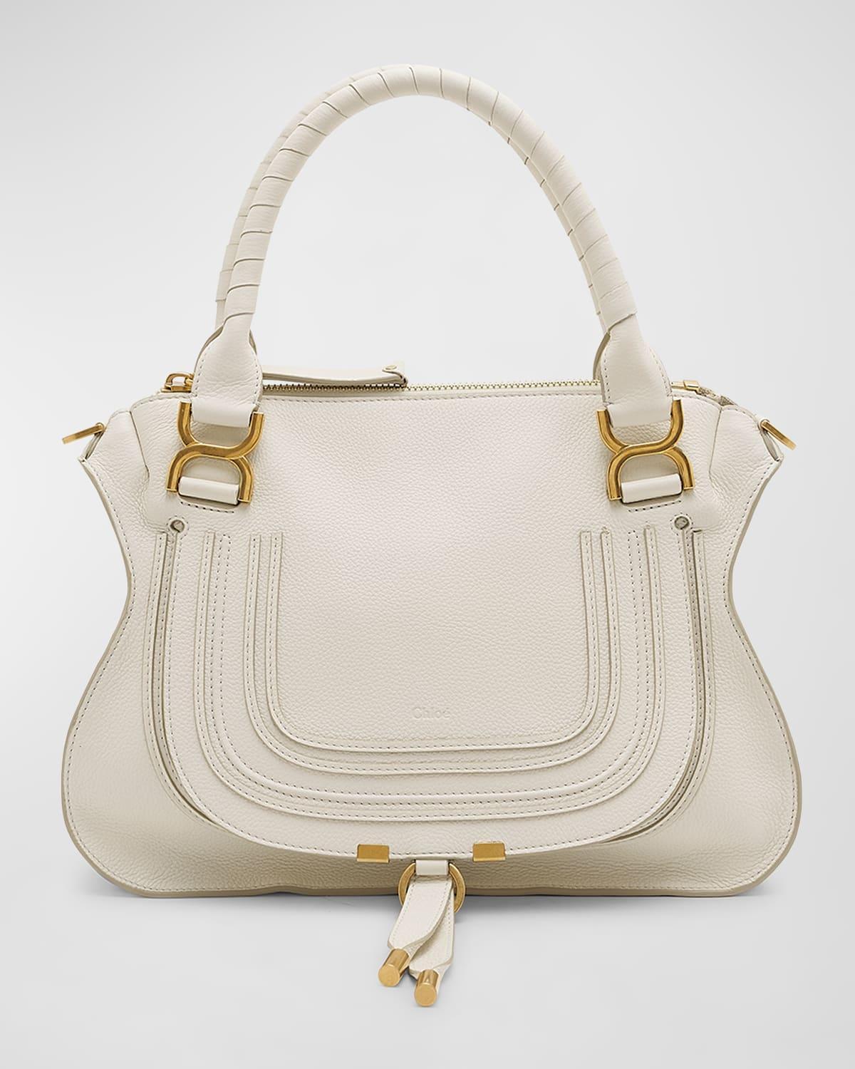 Chloe Marcie Medium Leather Satchel Product Image