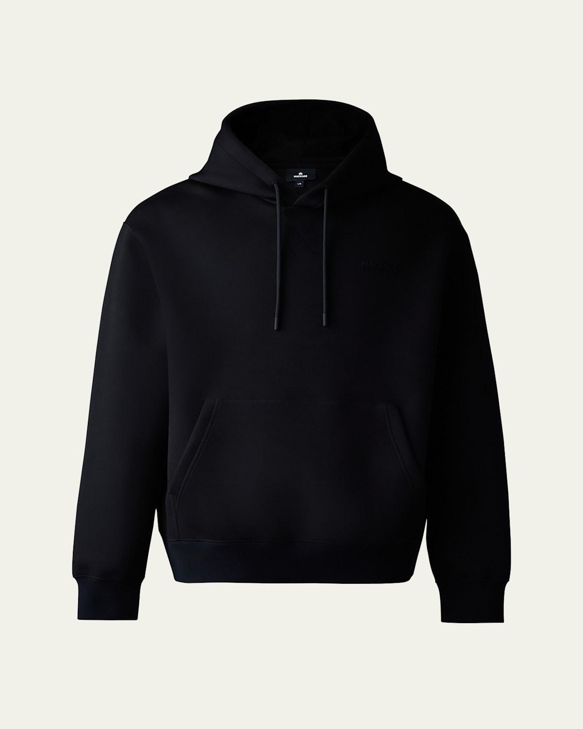 Mens Krystian Double-Face Jersey Hoodie Product Image