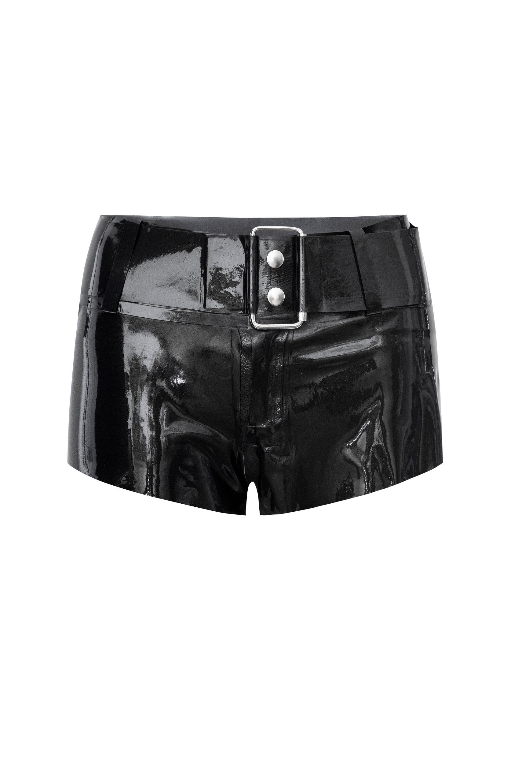 ROCCO SHORT - BLACK LATEX Product Image