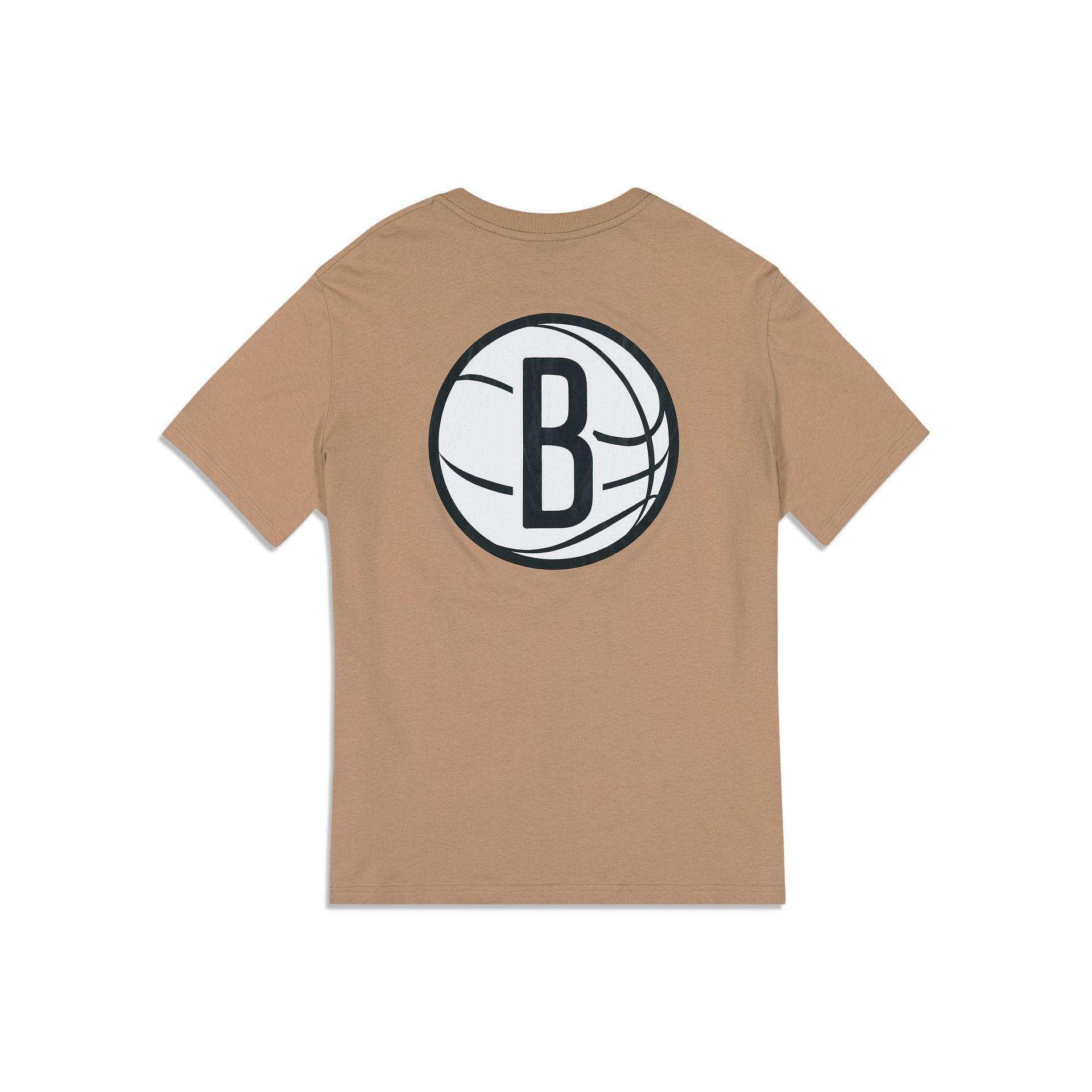 Brooklyn Nets 2023 City Edition Tan T-Shirt Male Product Image