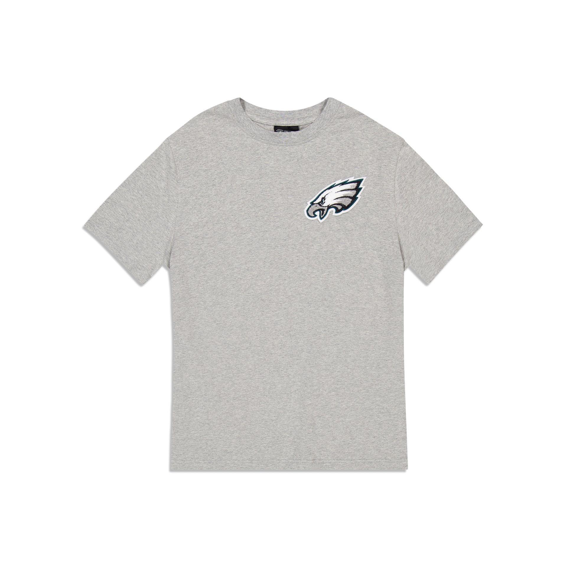 Philadelphia Eagles Gray Logo Select T-Shirt Male Product Image