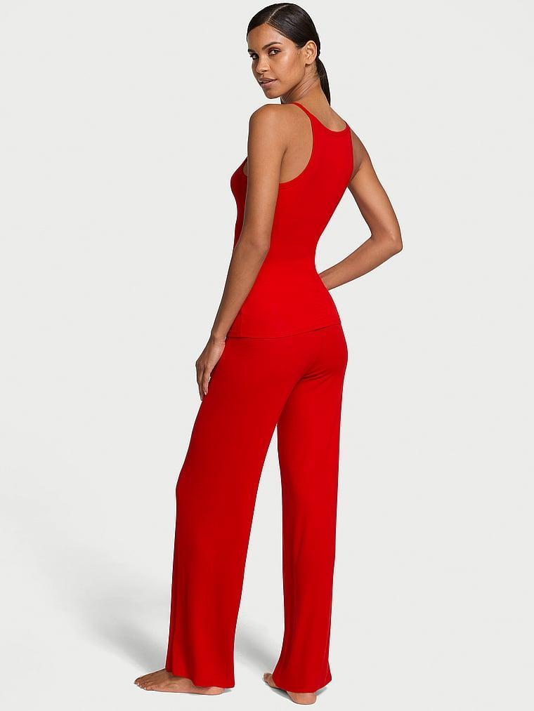 Ribbed Modal Cami & Pants Set Product Image