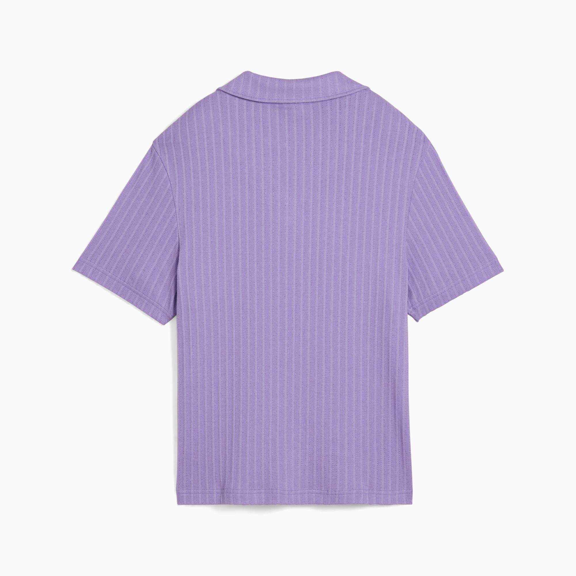 WARDROBE ESSENTIALS Women's Pointelle Shirt Product Image