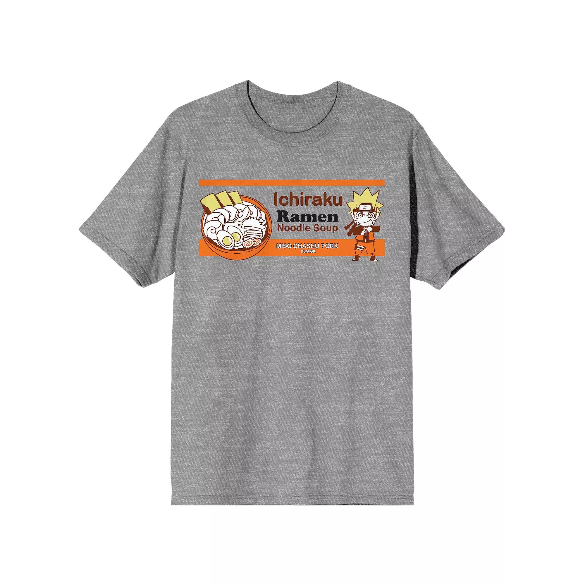 Men's Naruto Shippuden Ichiraku Tee, Size: Medium, Gray Product Image